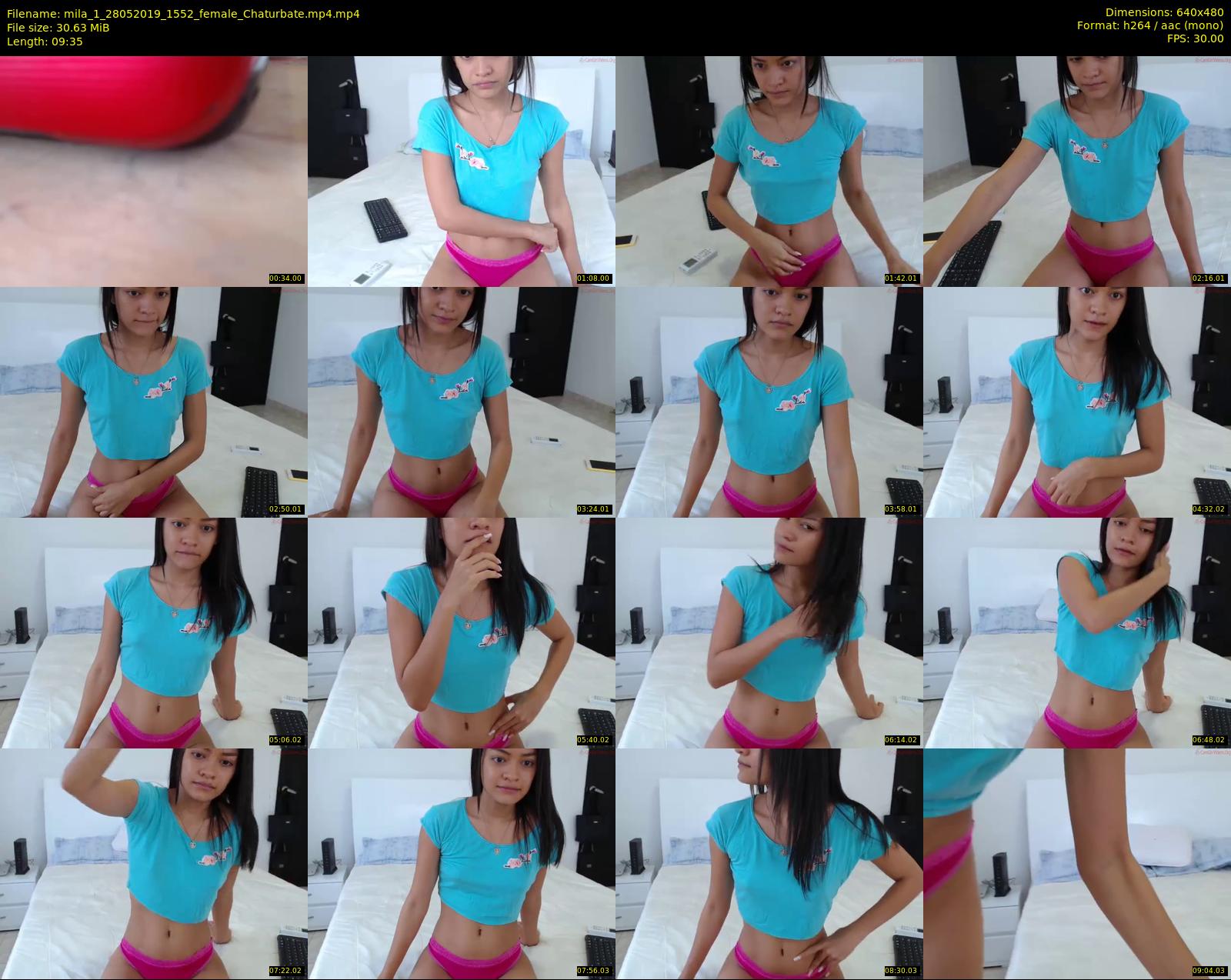 mila_1 — 10 minute Chaturbate female cam show recording, 480p, May 28, 2019