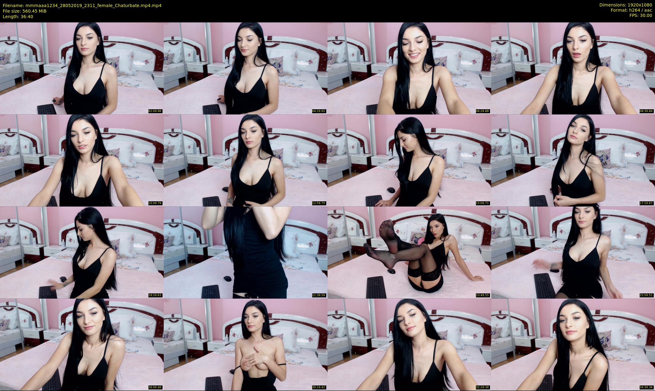 mmmaaa1234 — 37 minute Chaturbate female cam show recording, 1080p, May 28, 2019