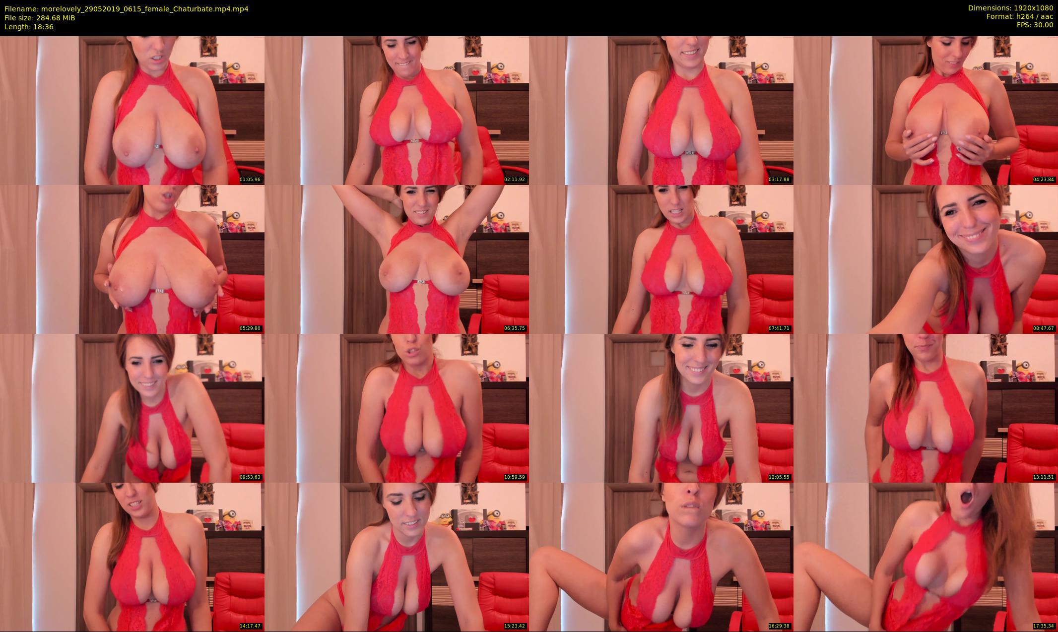morelovely — 19 minute Chaturbate female cam show recording, 1080p, May 29, 2019
