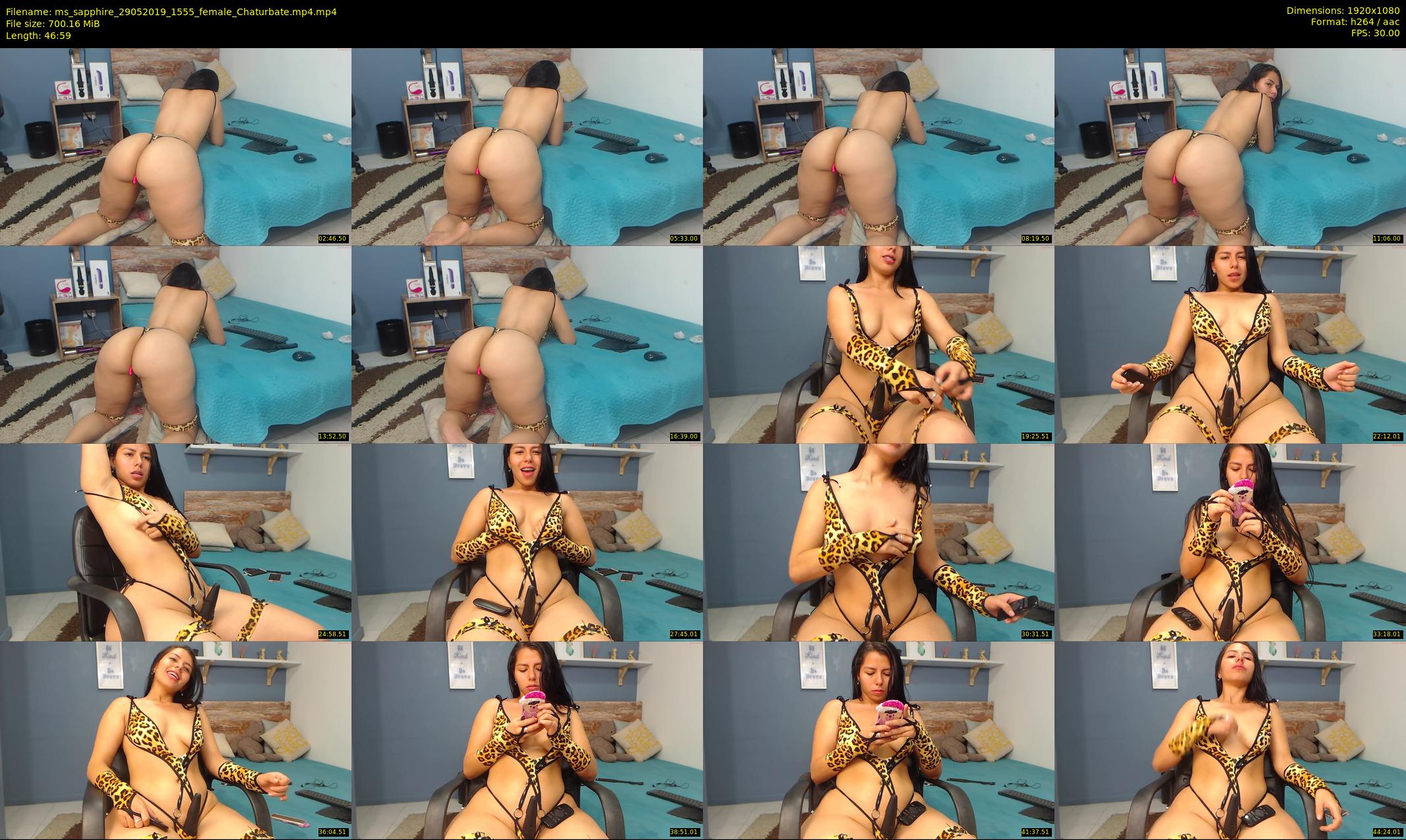 ms_sapphire — 47 minute Chaturbate female cam show recording, 1080p, May 29, 2019
