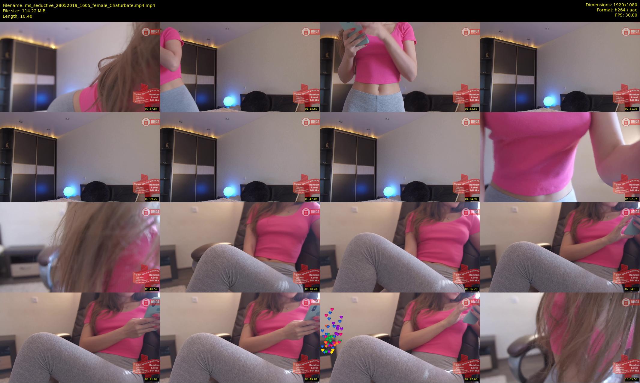 ms_seductive — 11 minute Chaturbate female cam show recording, 1080p, May 28, 2019
