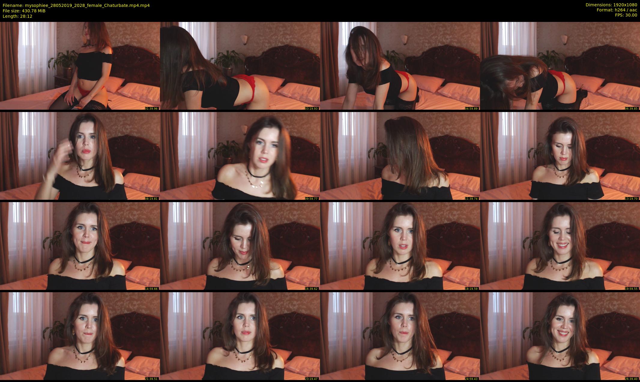 mysophiee — 29 minute Chaturbate female cam show recording, 1080p, May 28, 2019