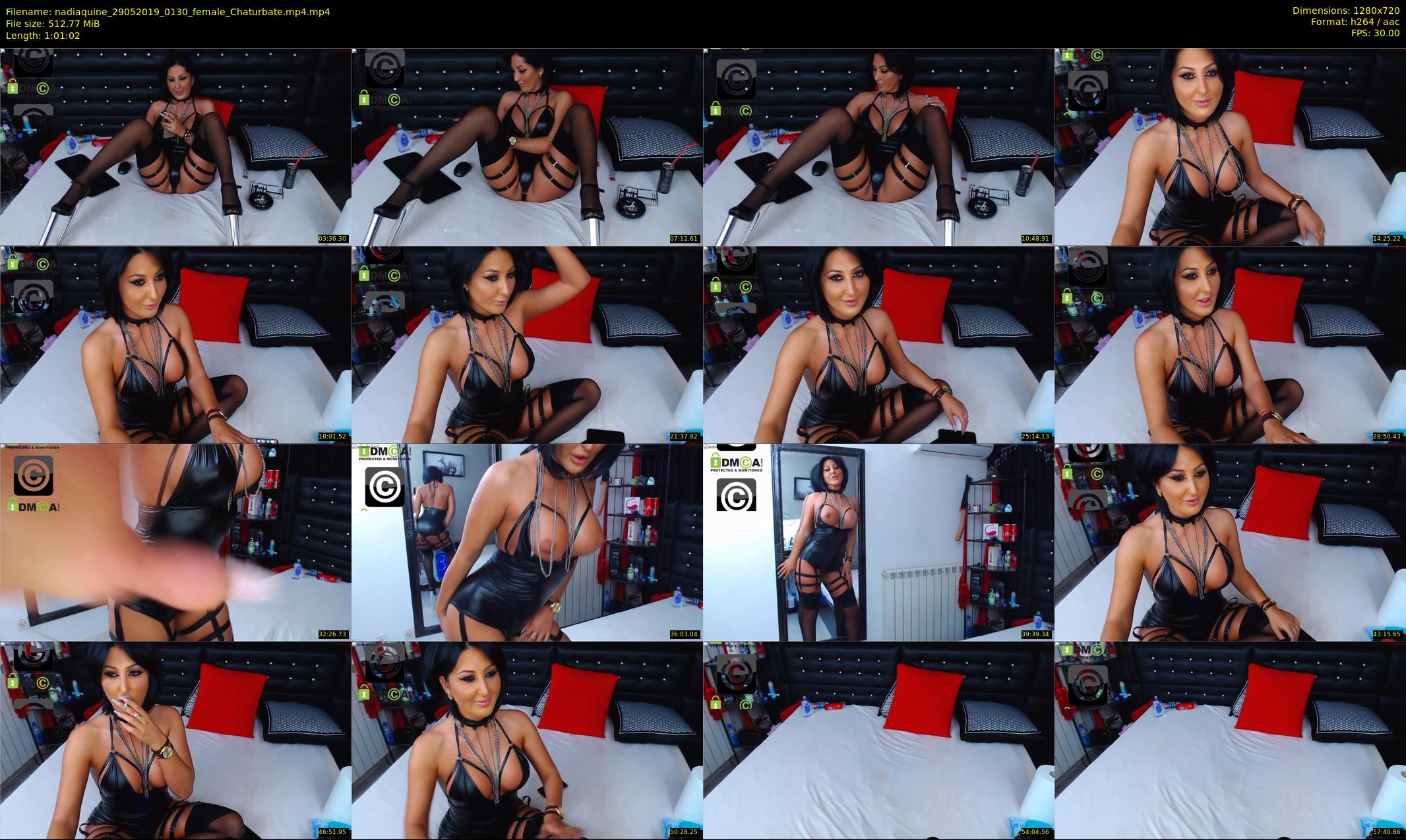 nadiaquine — 62 minute Chaturbate female cam show recording, 720p, May 29, 2019