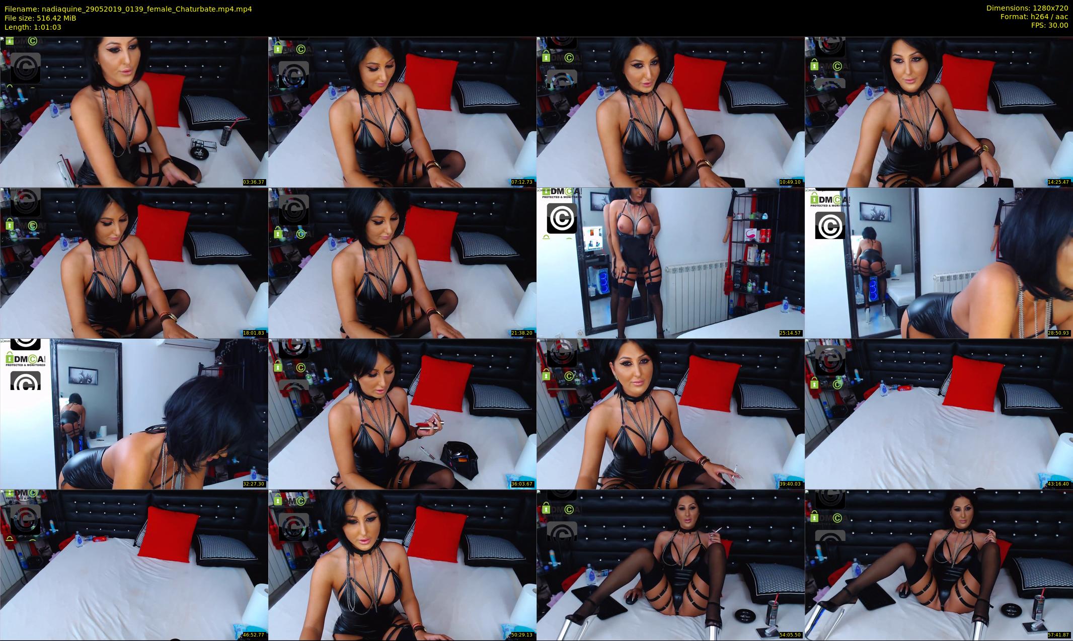 nadiaquine — 62 minute Chaturbate female cam show recording, 720p, May 29, 2019