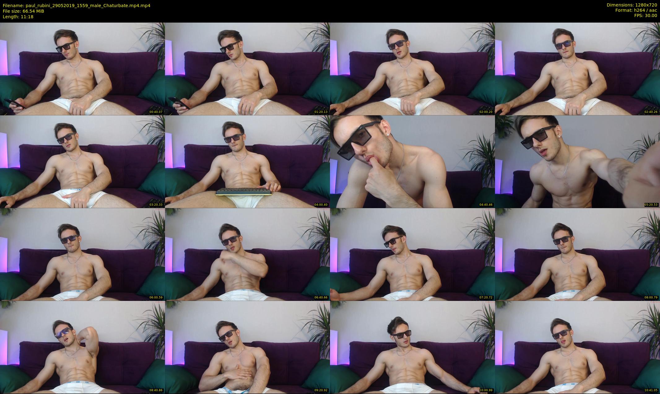paul_rubini — 12 minute Chaturbate male cam show recording, 720p, May 29, 2019