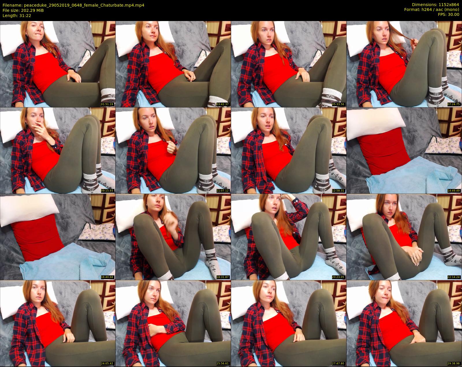 peaceduke — 32 minute Chaturbate female cam show recording, 720p, May 29, 2019