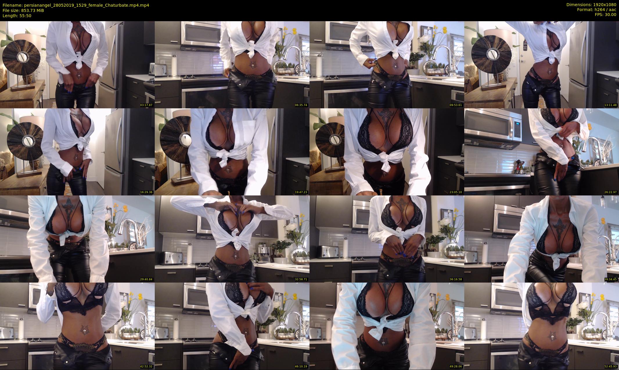 persianangel — 56 minute Chaturbate female cam show recording, 1080p, May 28, 2019