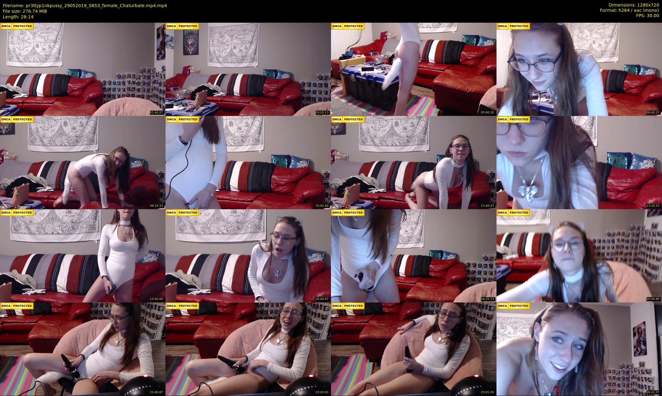 pr3ttyp1nkpussy — 29 minute Chaturbate couple cam show recording, 720p, May 29, 2019