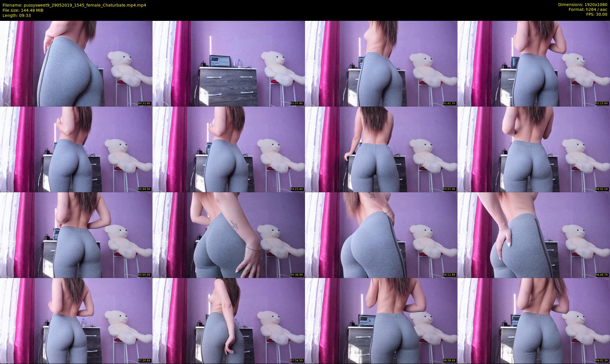 pussysweet9 — 10 minute Chaturbate female cam show recording, 1080p, May 29, 2019