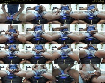 roccoblack02 — 90 minute Chaturbate male cam show recording, 720p, May 29, 2019