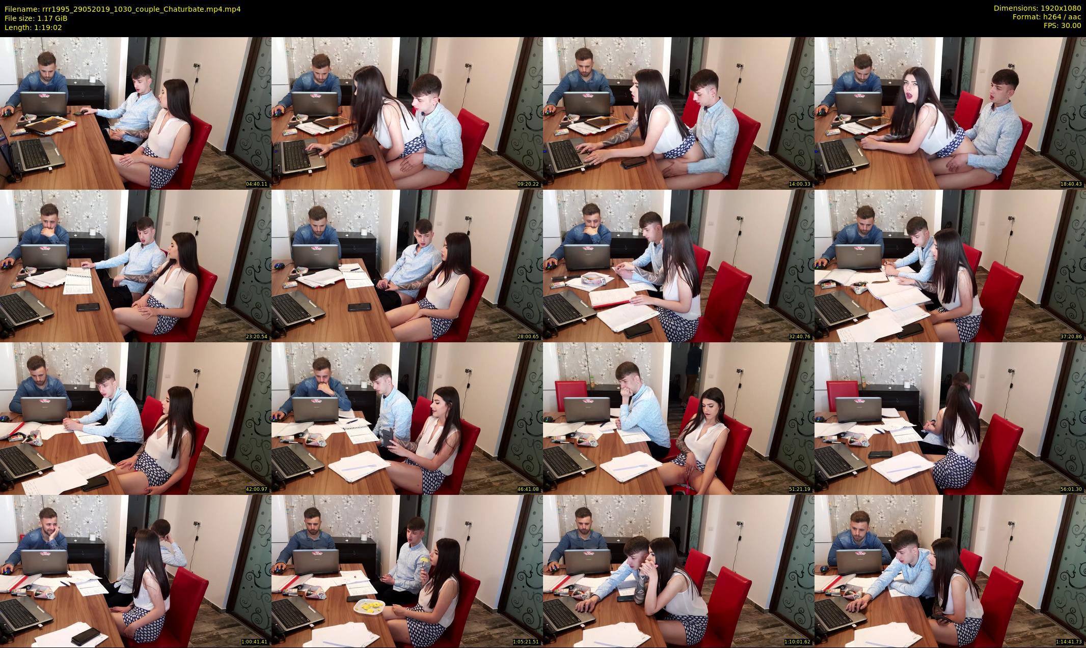 rrr1995 — 80 minute Chaturbate couple cam show recording, 1080p, May 29, 2019