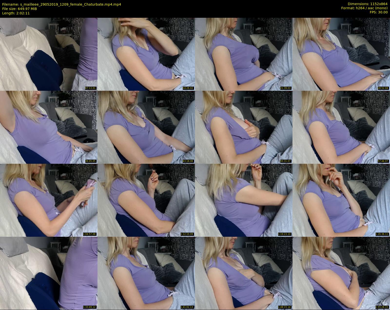 s_mailleee — 123 minute Chaturbate female cam show recording, 720p, May 29, 2019