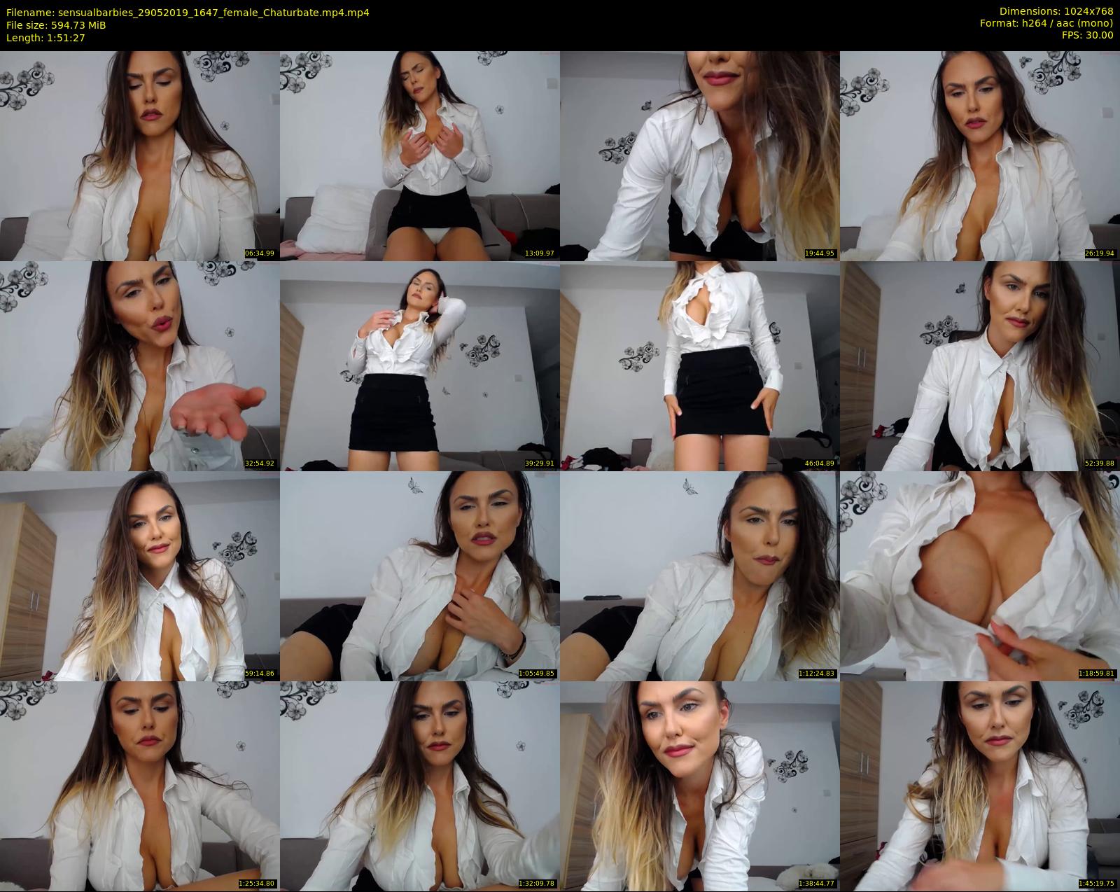 sensualbarbies — 112 minute Chaturbate female cam show recording, 720p, May 29, 2019