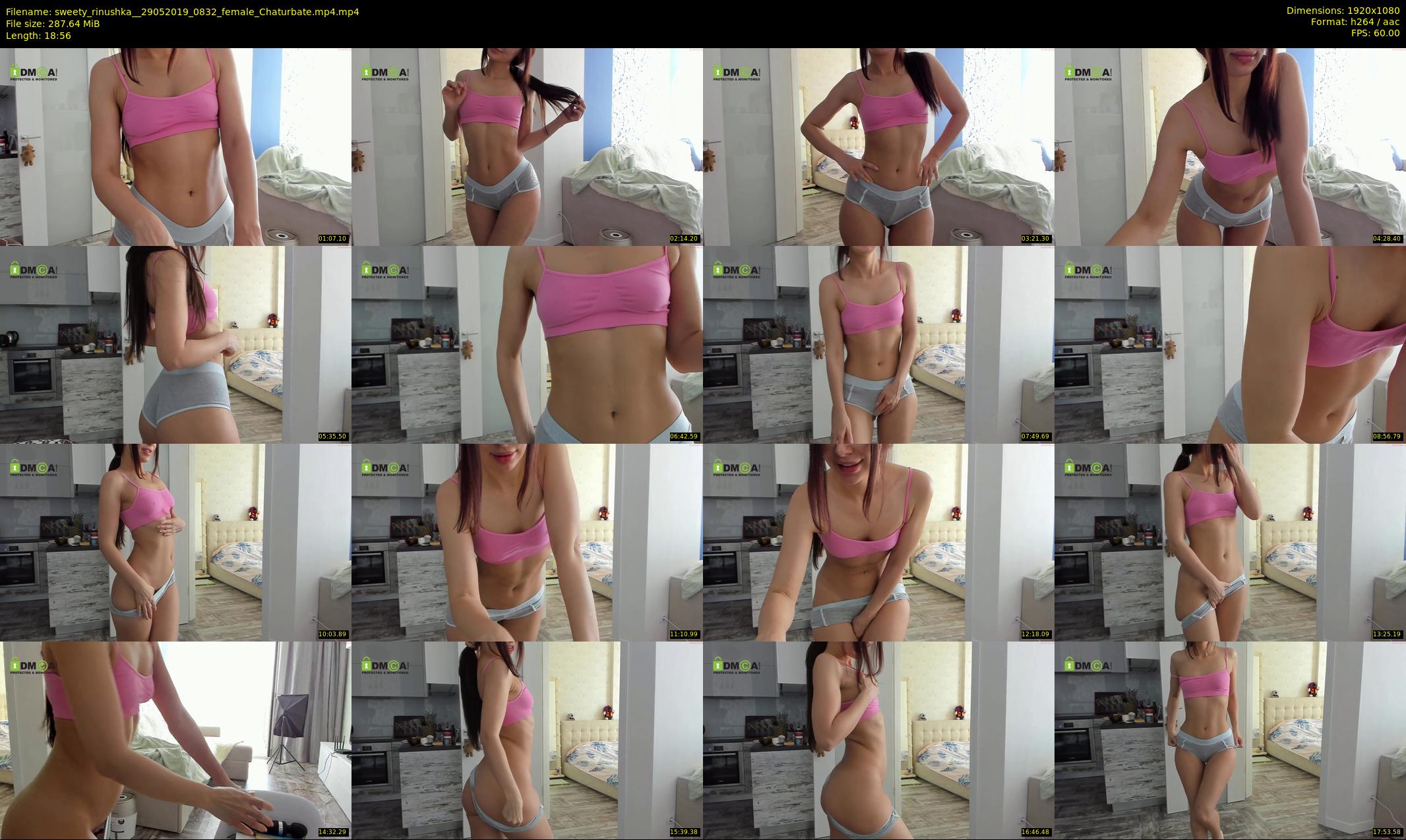 sweety_rinushka_ — 19 minute Chaturbate female cam show recording, 1080p, May 29, 2019