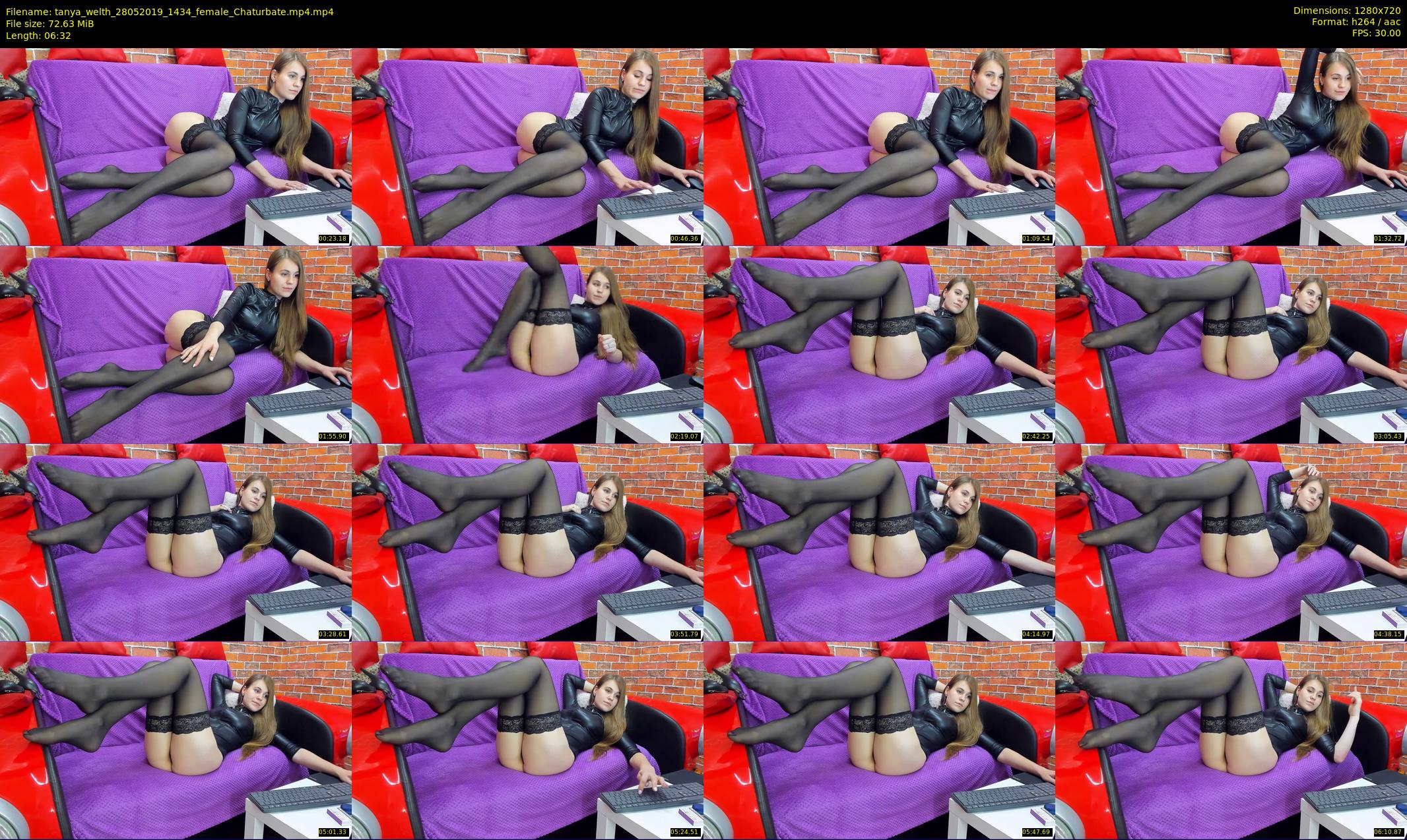 tanya_welth — 7 minute Chaturbate female cam show recording, 720p, May 28, 2019