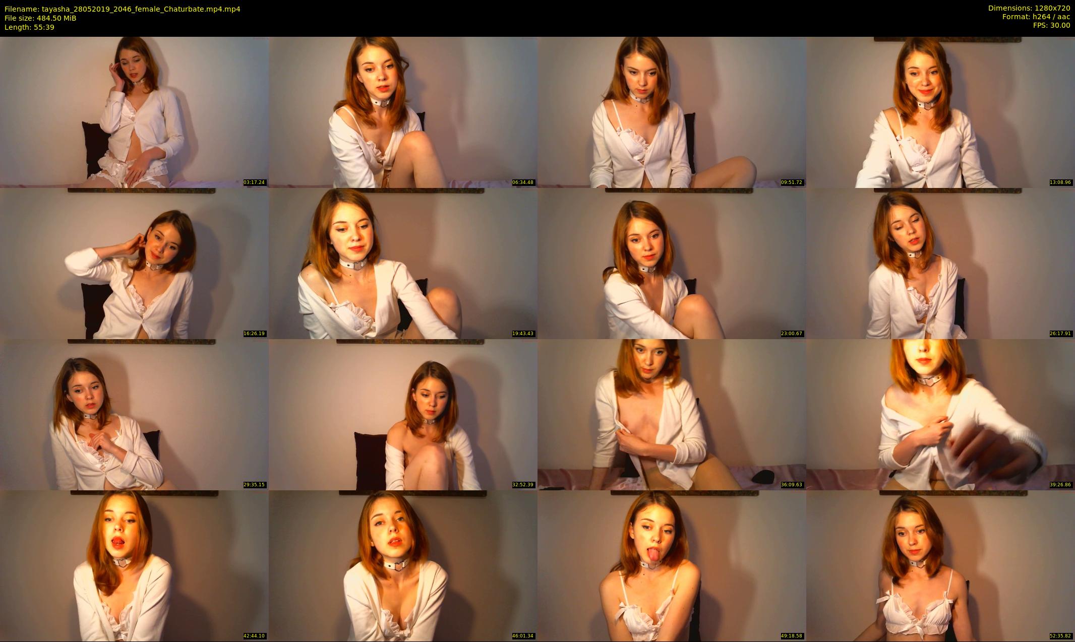 tayasha — 56 minute Chaturbate female cam show recording, 720p, May 28, 2019