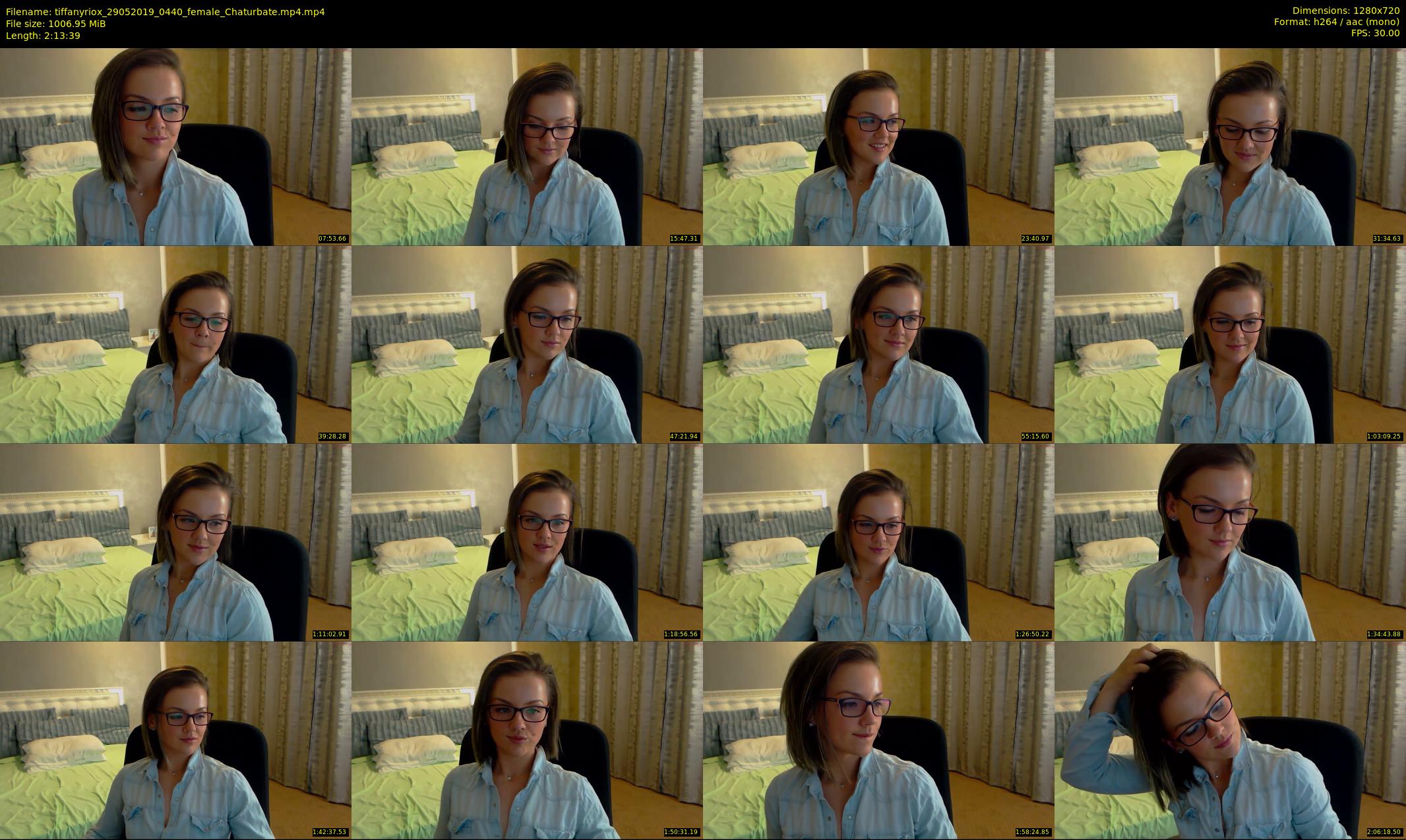 tiffanyriox — 134 minute Chaturbate female cam show recording, 720p, May 29, 2019