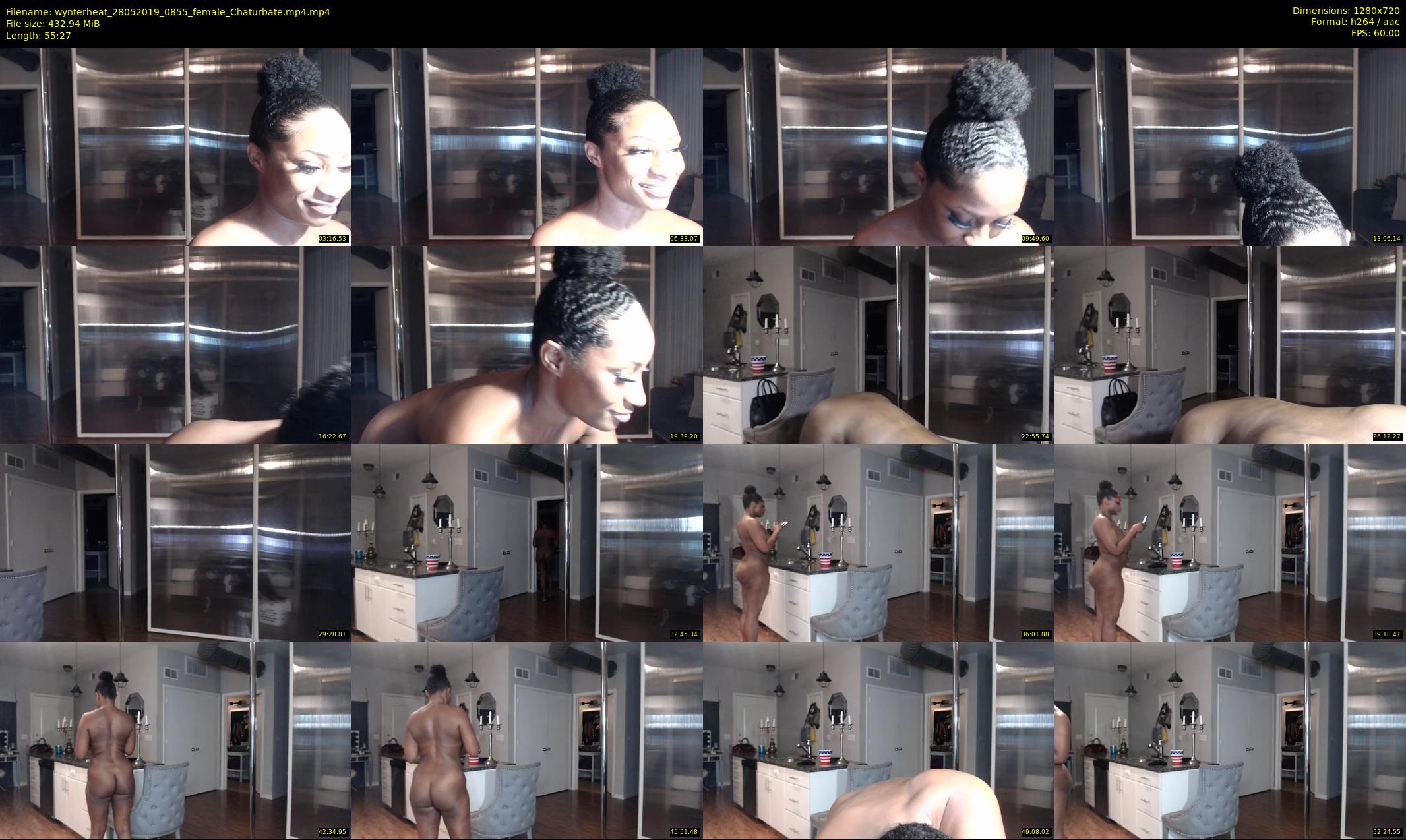 wynterheat — 56 minute Chaturbate female cam show recording, 720p, May 28, 2019