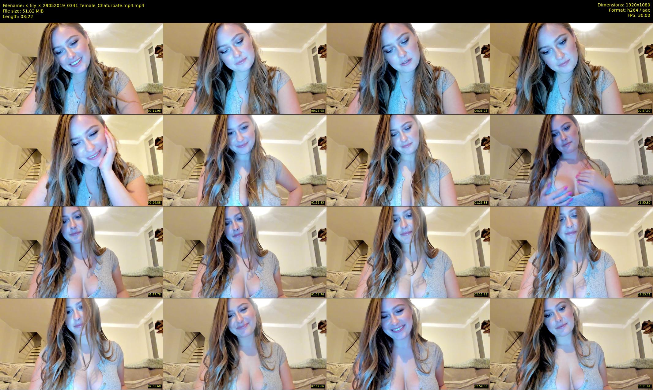 x_lily_x — 4 minute Chaturbate female cam show recording, 1080p, May 29, 2019