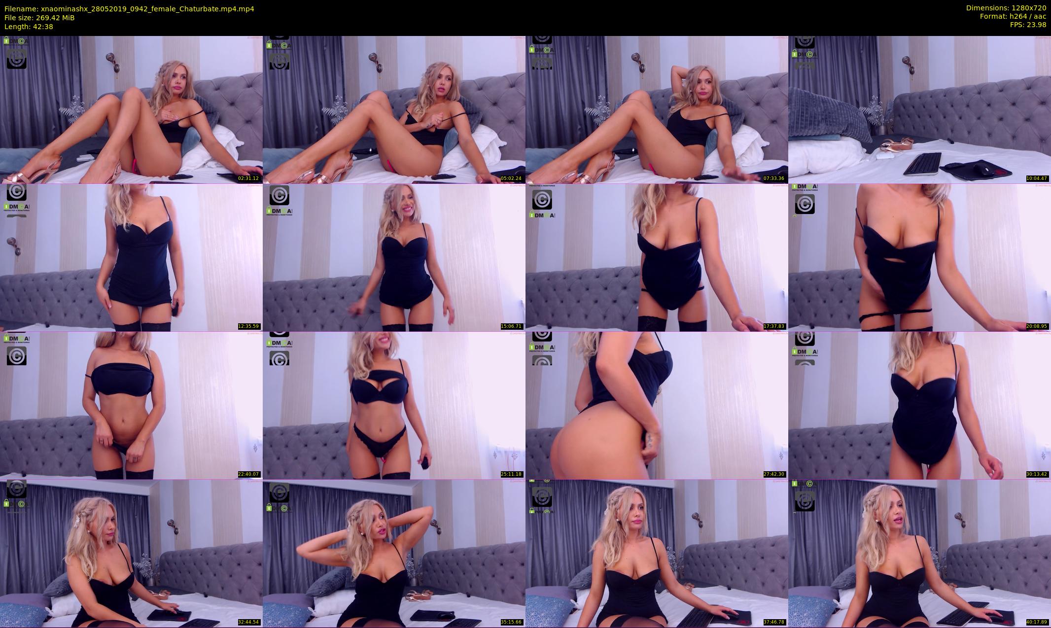 xnaominashx — 43 minute Chaturbate female cam show recording, 720p, May 28, 2019