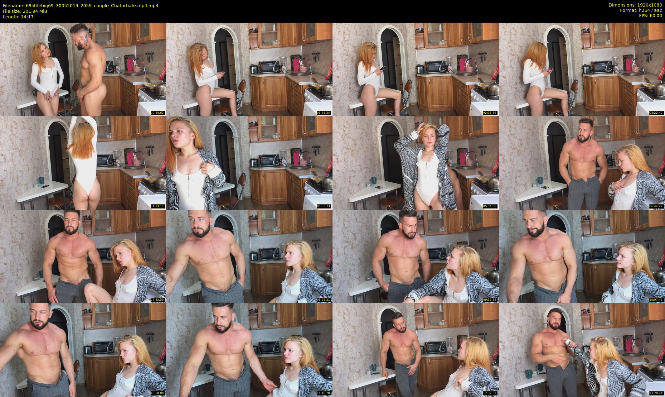 69littlebig69 — 15 minute Chaturbate couple cam show recording, 1080p, May 30, 2019