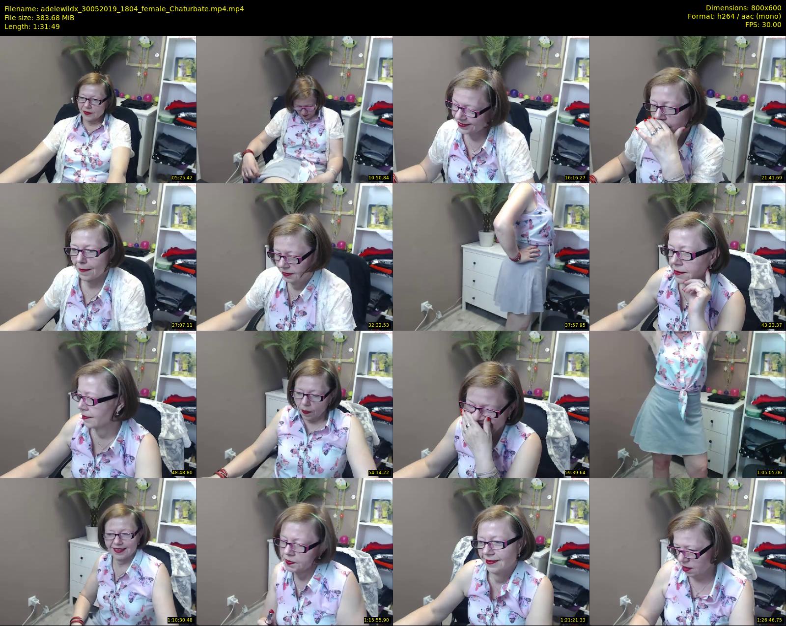 adelewildx — 92 minute Chaturbate female cam show recording, 480p, May 30, 2019