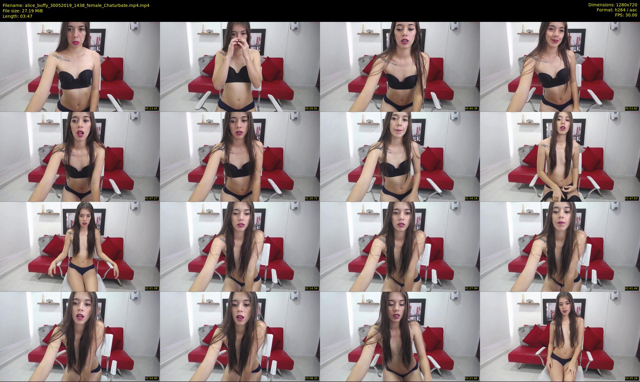 alice_buffy — 4 minute Chaturbate female cam show recording, 720p, May 30, 2019