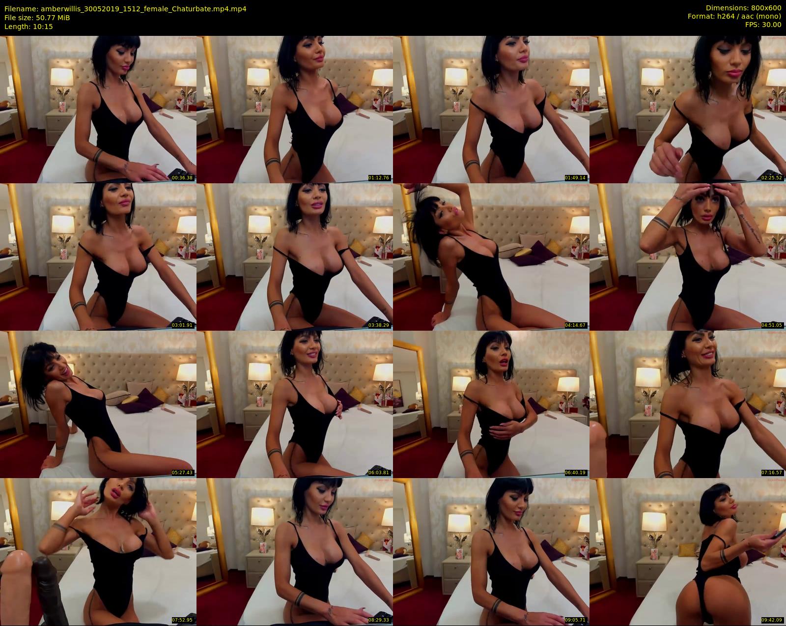 amberwillis — 11 minute Chaturbate female cam show recording, 480p, May 30, 2019