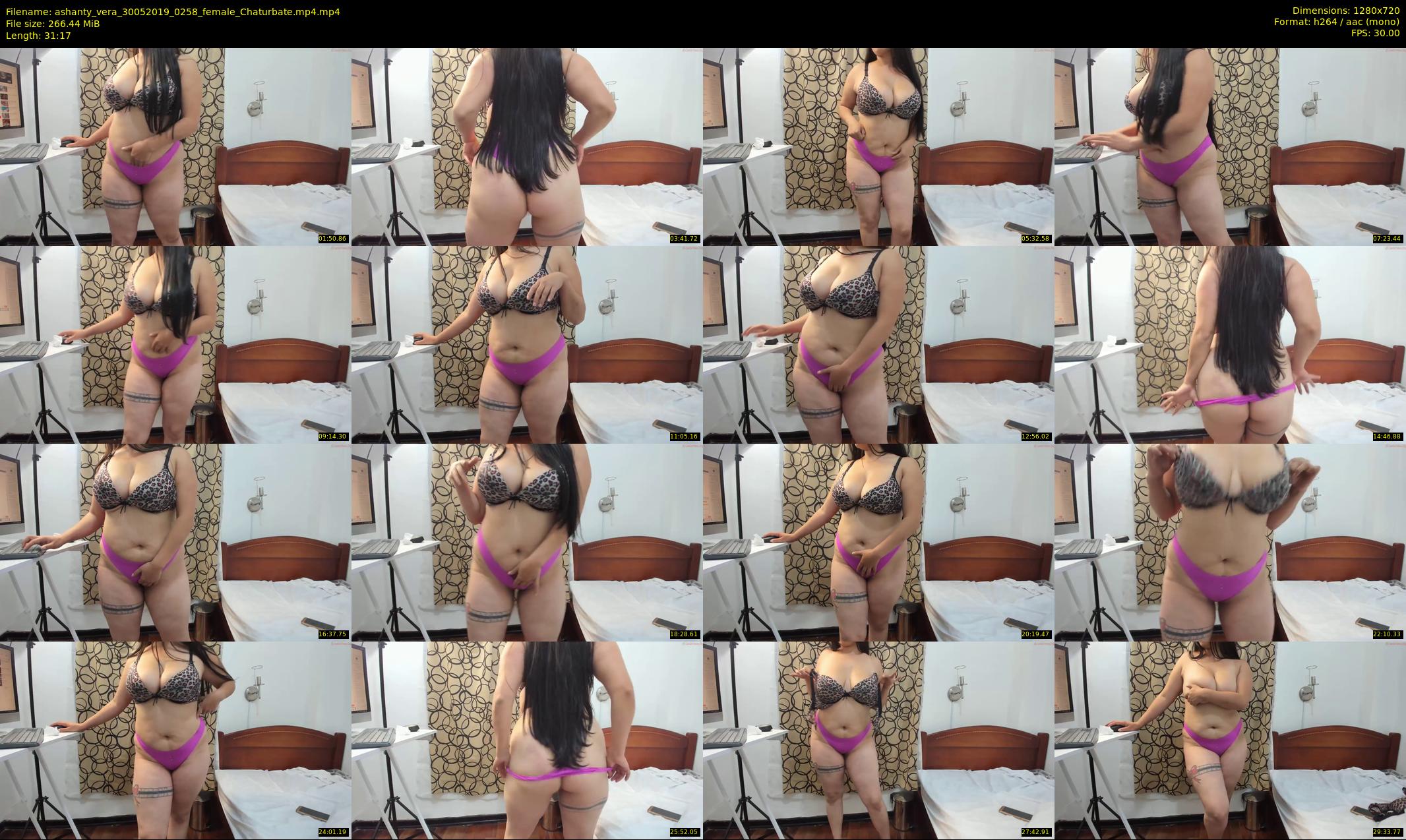 ashanty_vera — 32 minute Chaturbate couple cam show recording, 720p, May 30, 2019