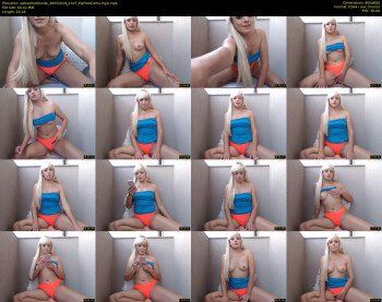 awesomeblonde — 17 minute MyFreeCams cam show recording, 480p, May 30, 2019