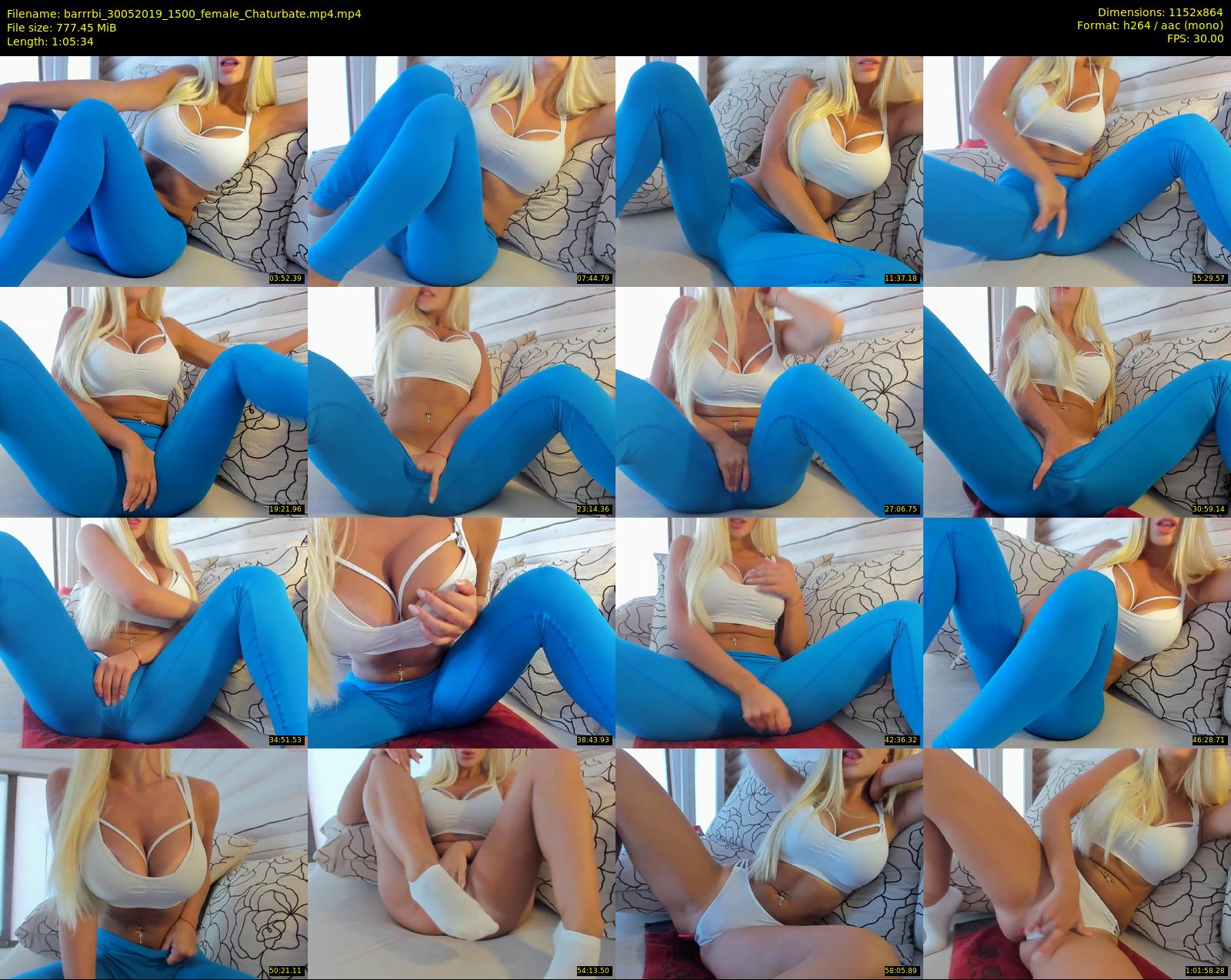 barrrbi — 66 minute Chaturbate female cam show recording, 720p, May 30, 2019