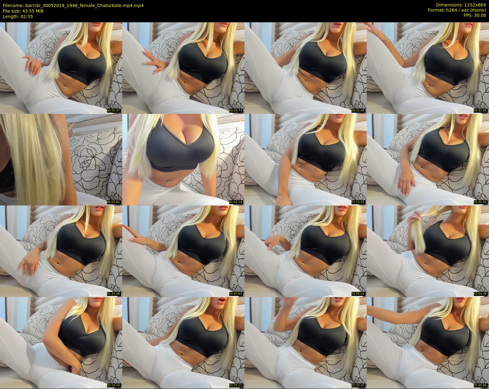 barrrbi — 3 minute Chaturbate female cam show recording, 720p, May 30, 2019