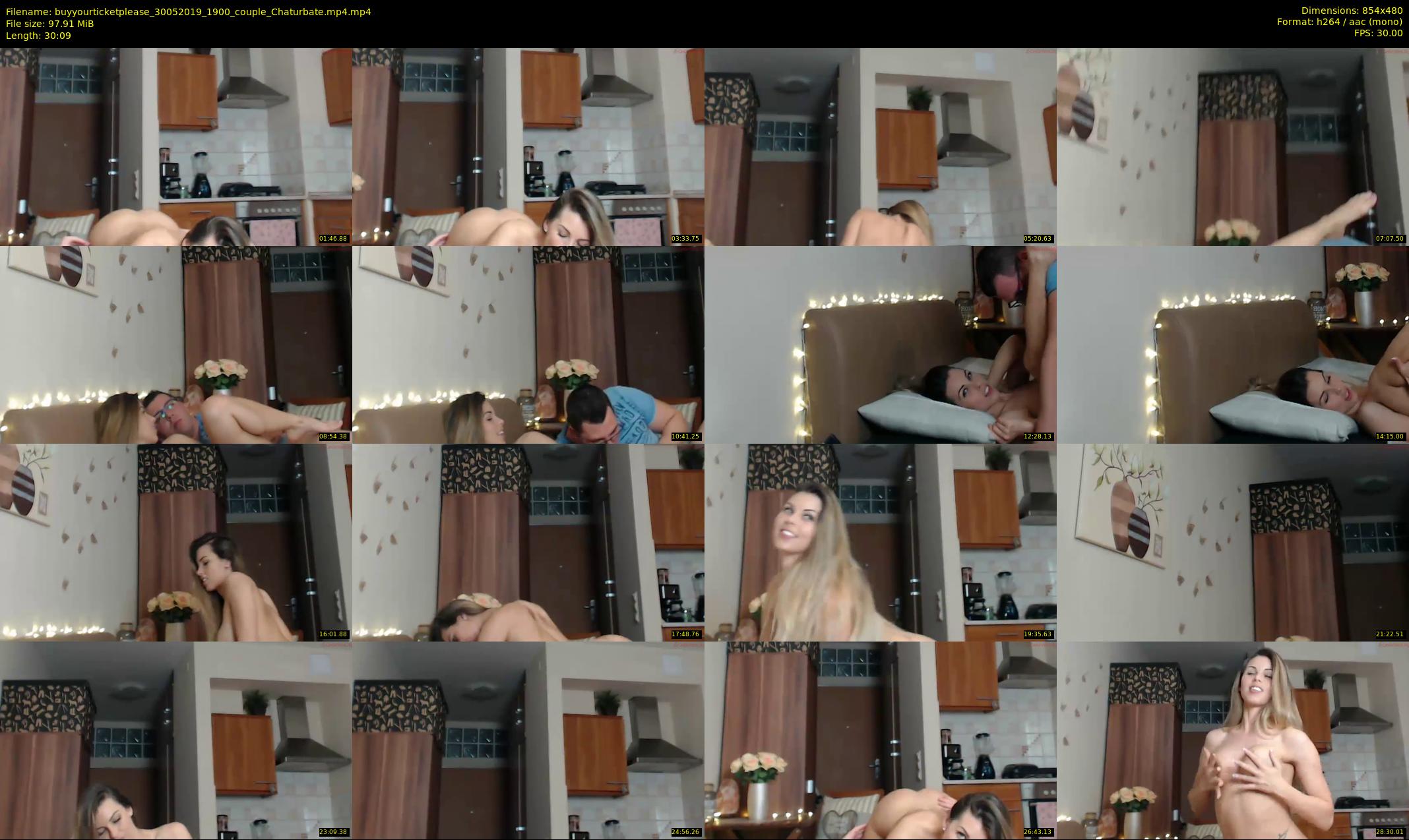 buyyourticketplease — 31 minute Chaturbate couple cam show recording, 480p, May 30, 2019