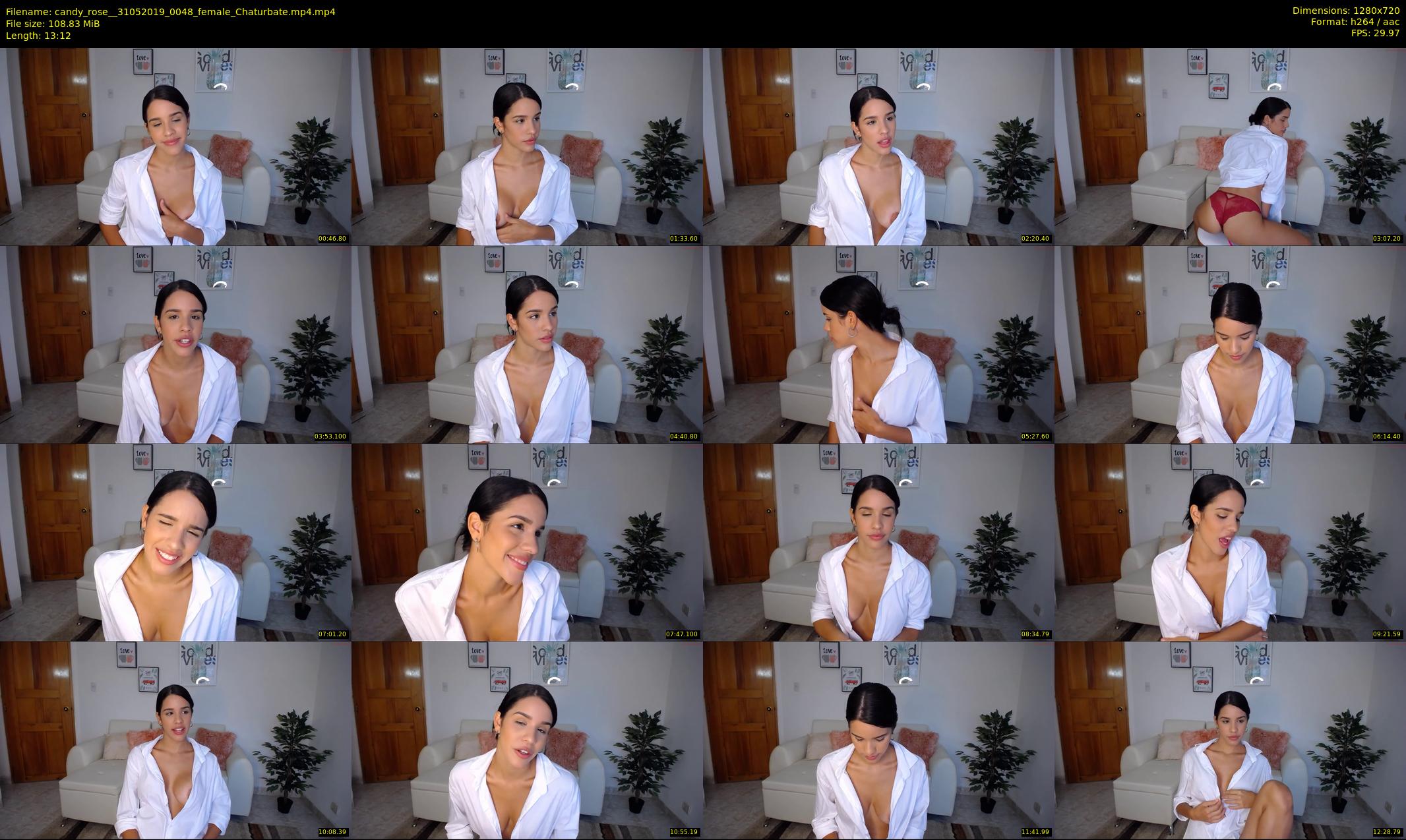 candy_rose_ — 14 minute Chaturbate female cam show recording, 720p, May 31, 2019