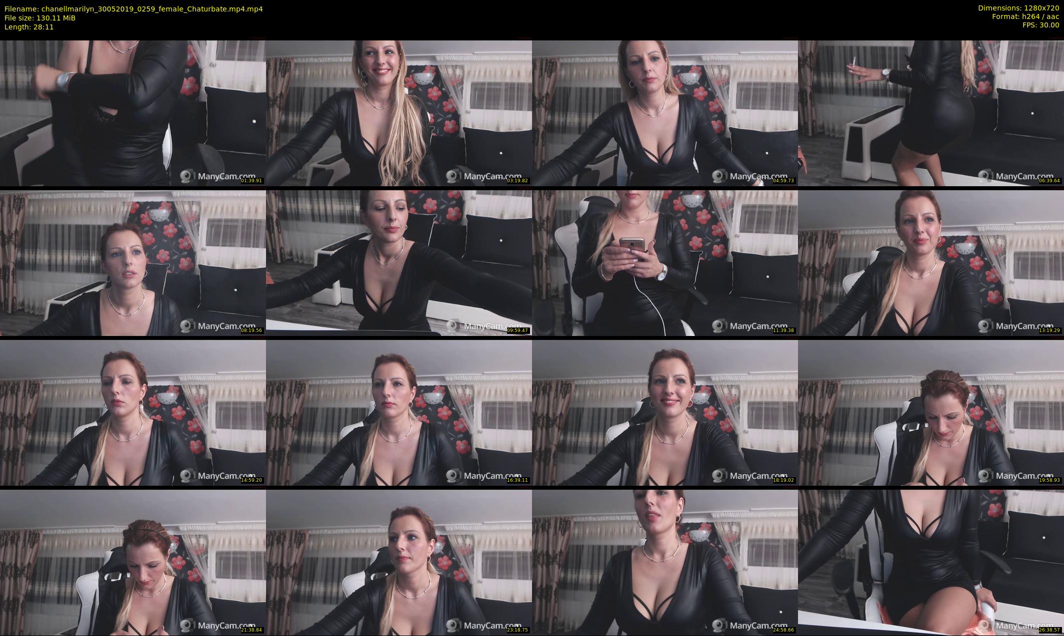 chanellmarilyn — 29 minute Chaturbate female cam show recording, 720p, May 30, 2019
