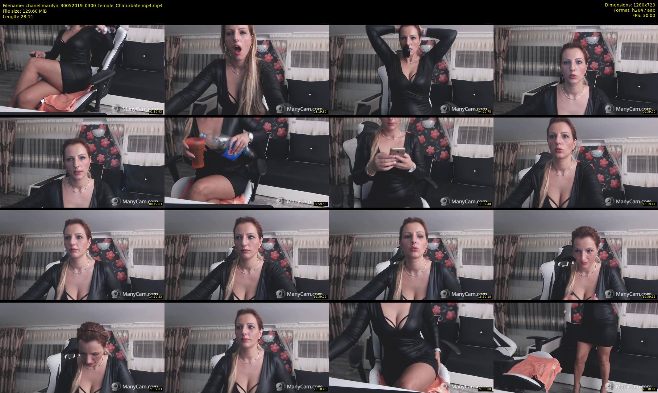 chanellmarilyn — 29 minute Chaturbate female cam show recording, 720p, May 30, 2019