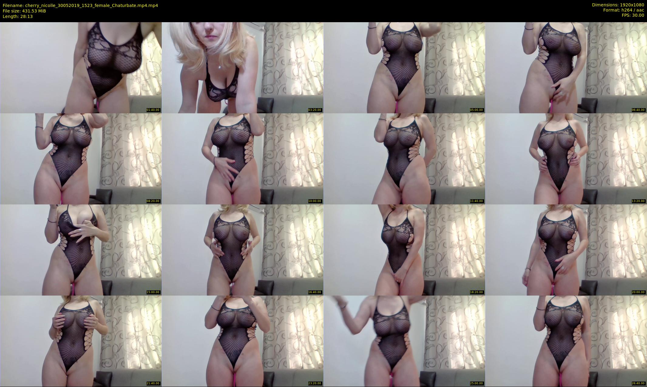 cherry_nicolle — 29 minute Chaturbate female cam show recording, 1080p, May 30, 2019