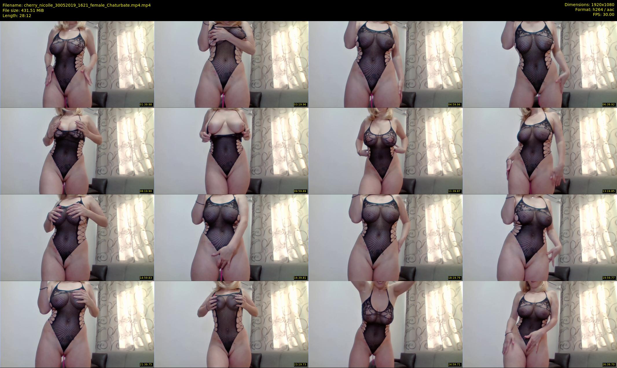 cherry_nicolle — 29 minute Chaturbate female cam show recording, 1080p, May 30, 2019