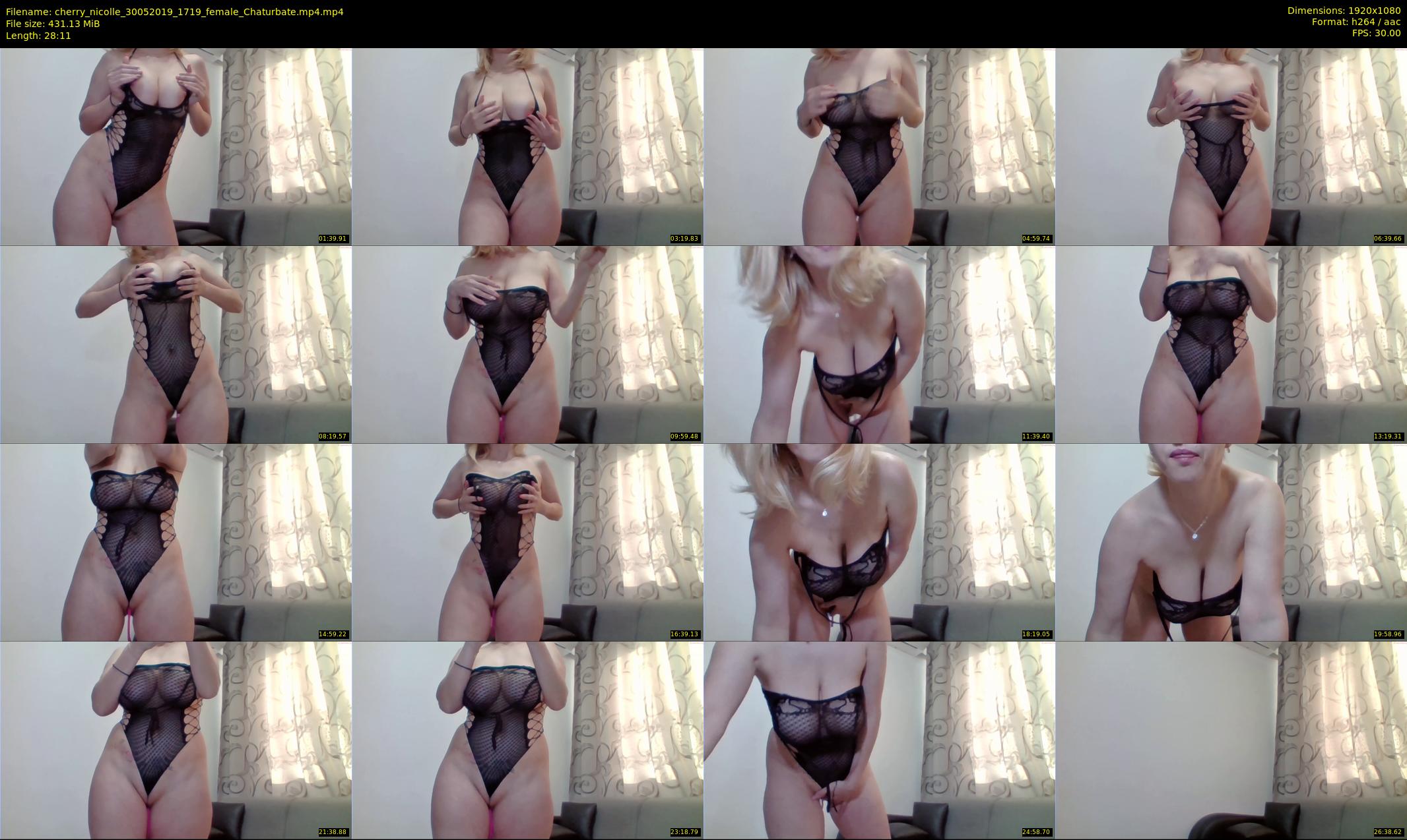 cherry_nicolle — 29 minute Chaturbate female cam show recording, 1080p, May 30, 2019