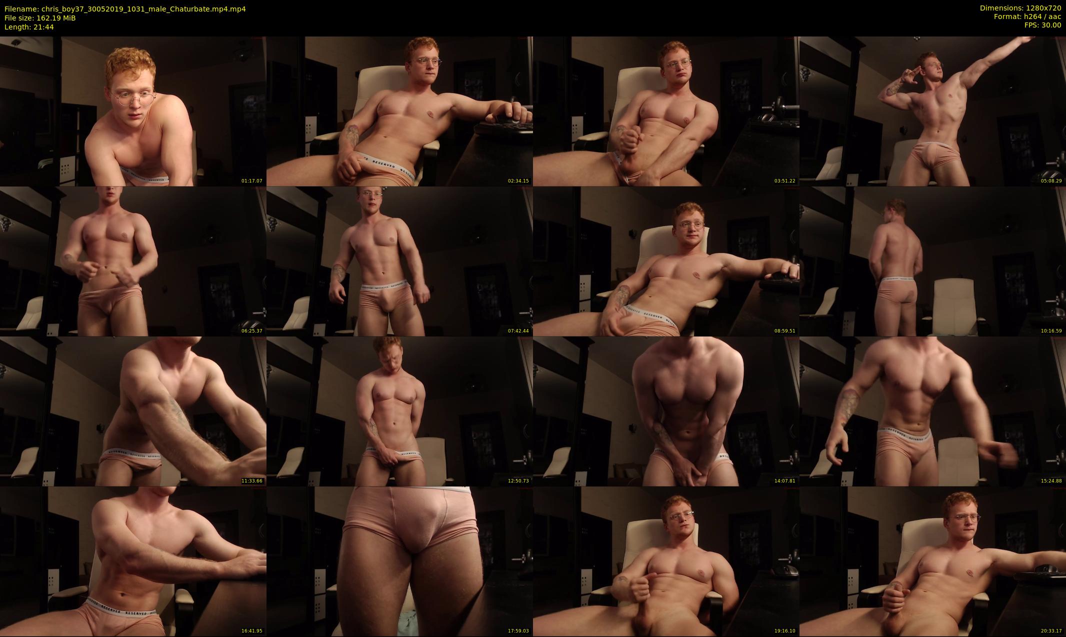 chris_boy37 — 22 minute Chaturbate male cam show recording, 720p, May 30, 2019