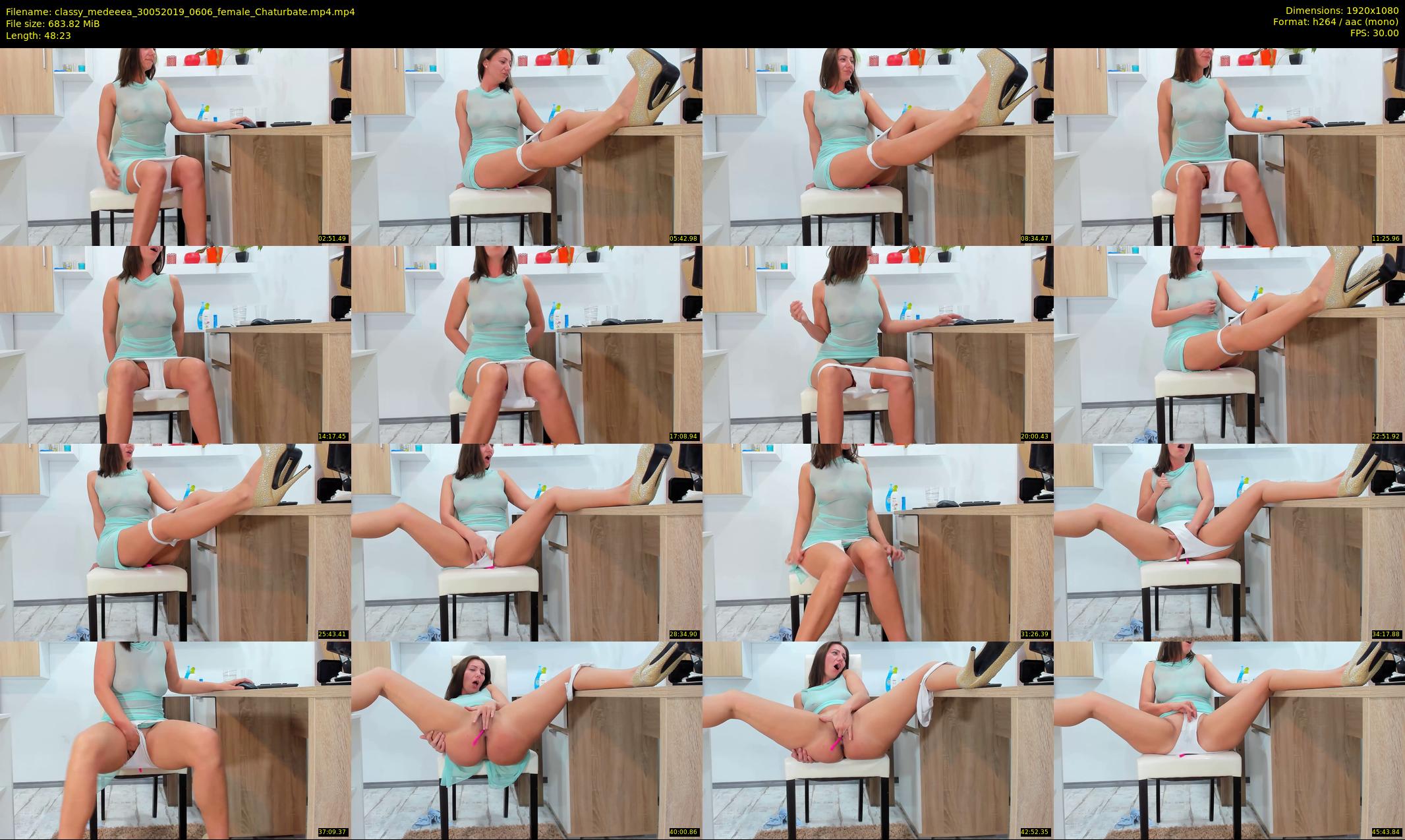 classy_medeeea — 49 minute Chaturbate female cam show recording, 1080p, May 30, 2019