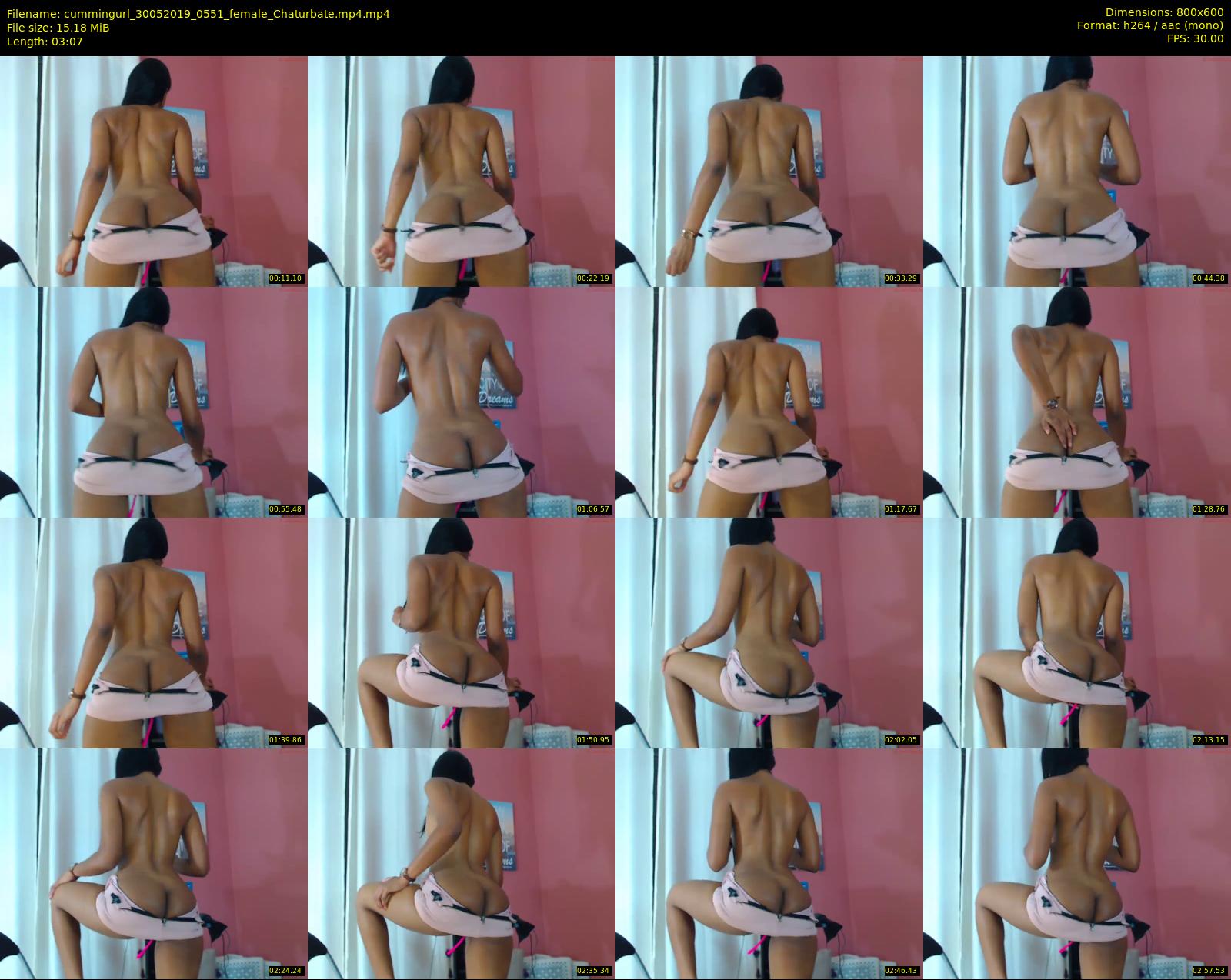 cummingurl — 4 minute Chaturbate couple cam show recording, 480p, May 30, 2019