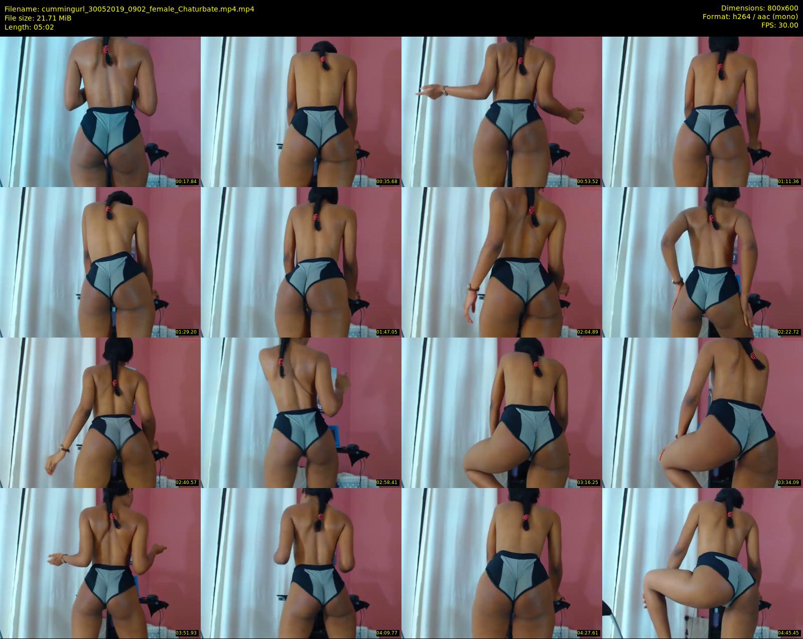 cummingurl — 6 minute Chaturbate couple cam show recording, 480p, May 30, 2019