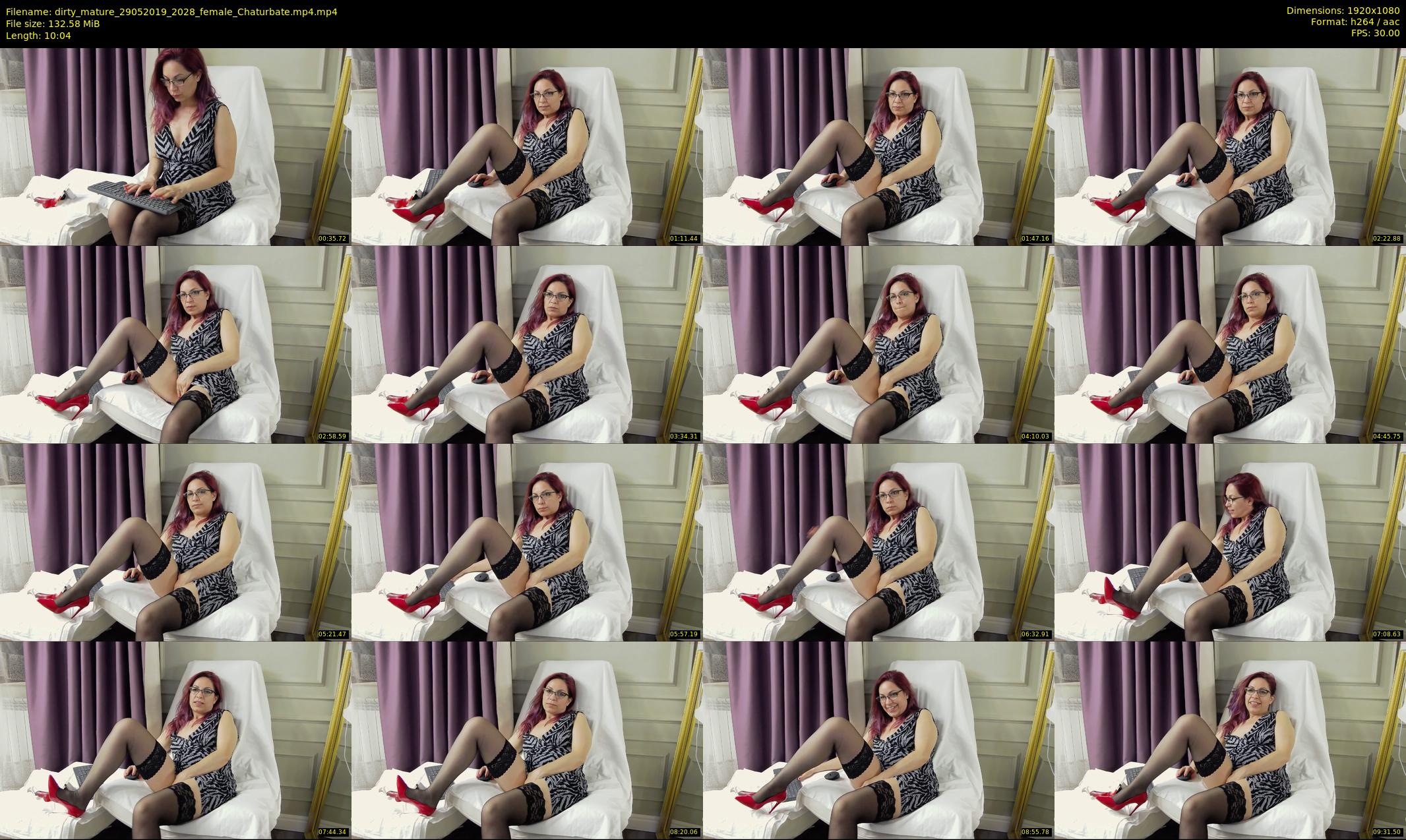 dirty_mature — 11 minute Chaturbate female cam show recording, 1080p, May 29, 2019