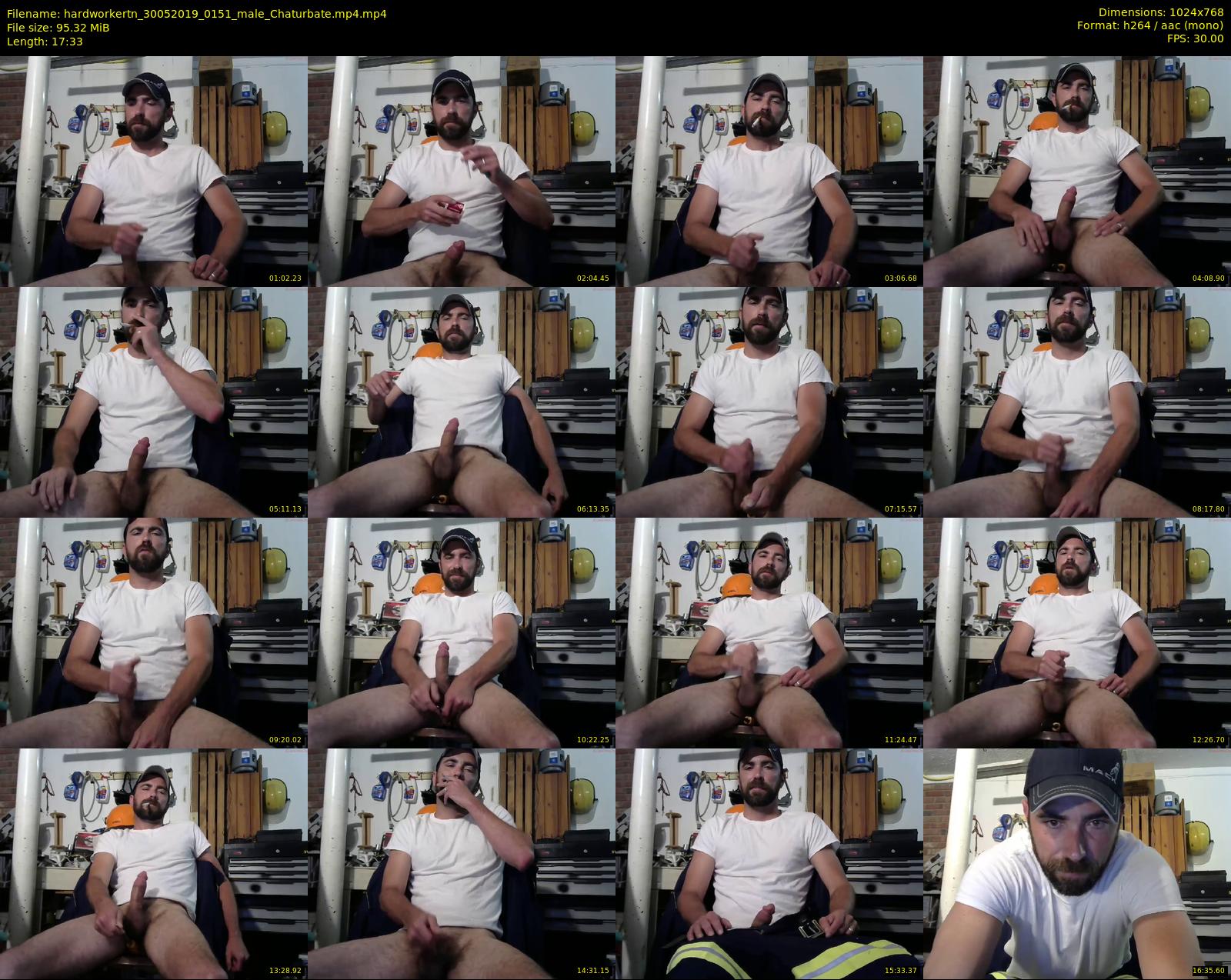 hardworkertn — 18 minute Chaturbate male cam show recording, 720p, May 30, 2019
