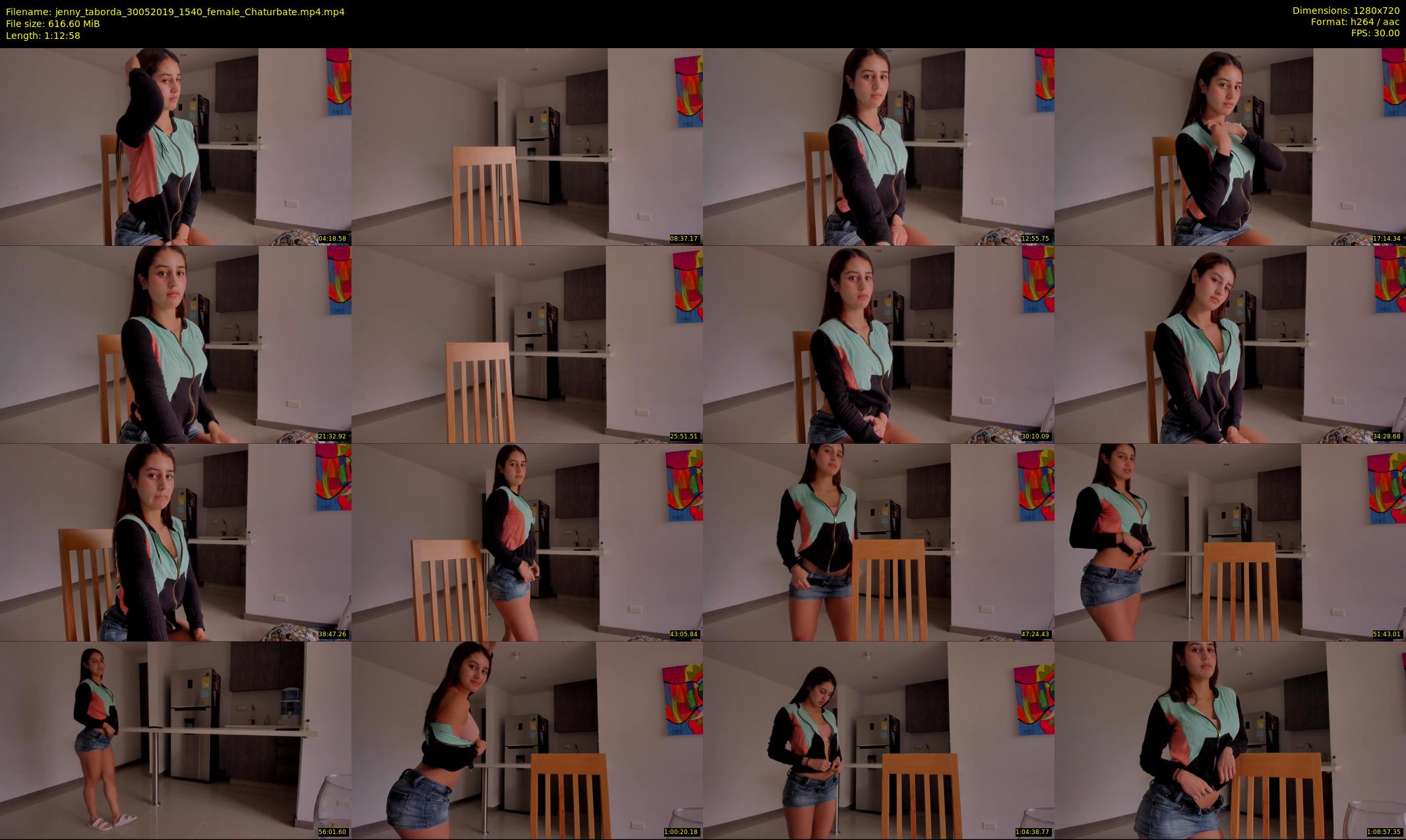 jenny_taborda — 73 minute Chaturbate female cam show recording, 720p, May 30, 2019