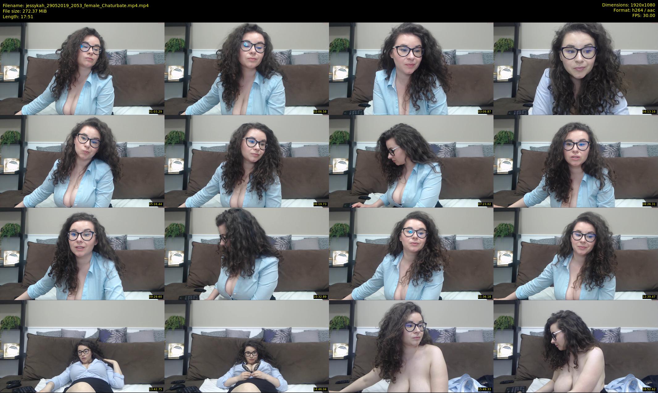 jessykah — 18 minute Chaturbate female cam show recording, 1080p, May 29, 2019