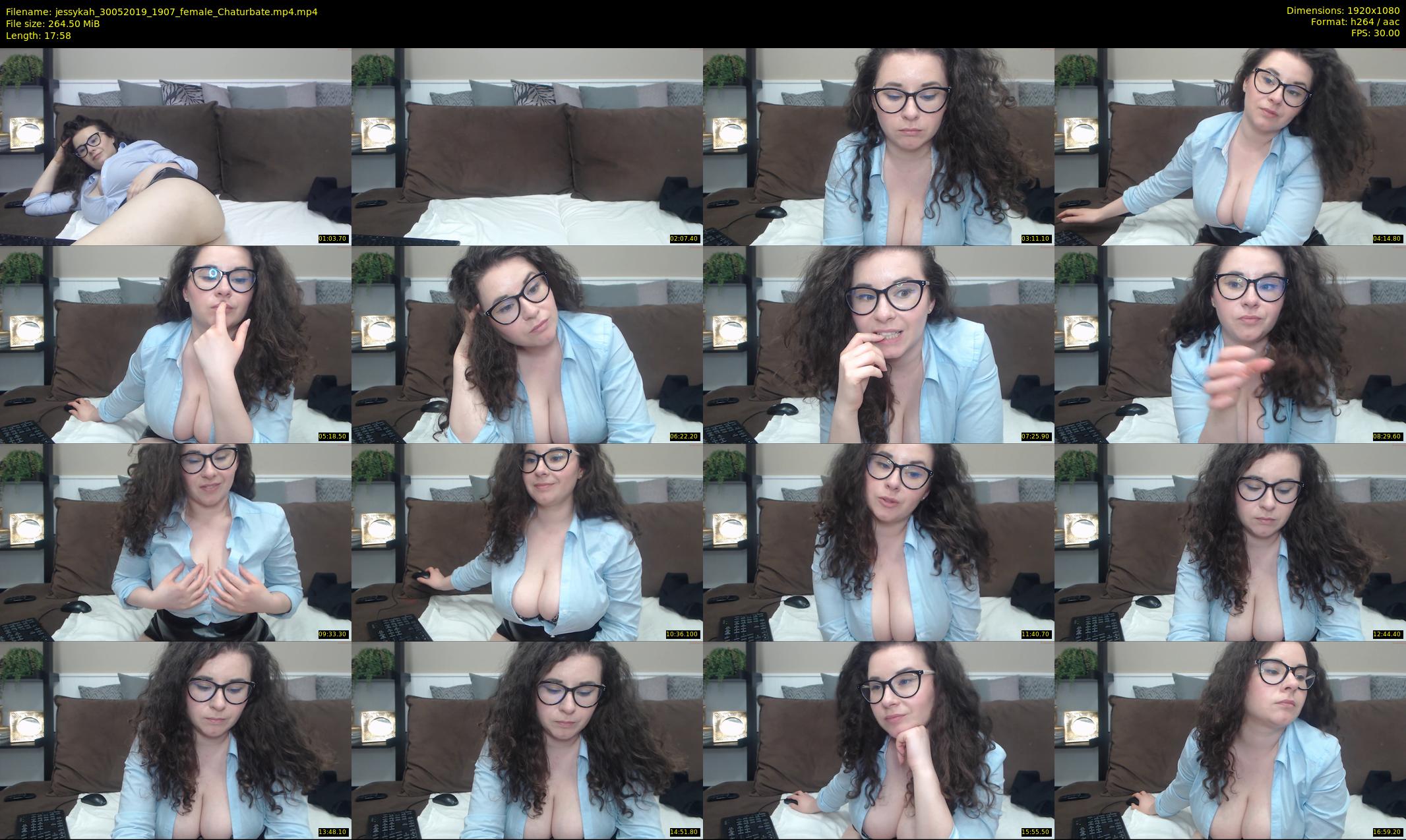 jessykah — 18 minute Chaturbate female cam show recording, 1080p, May 30, 2019