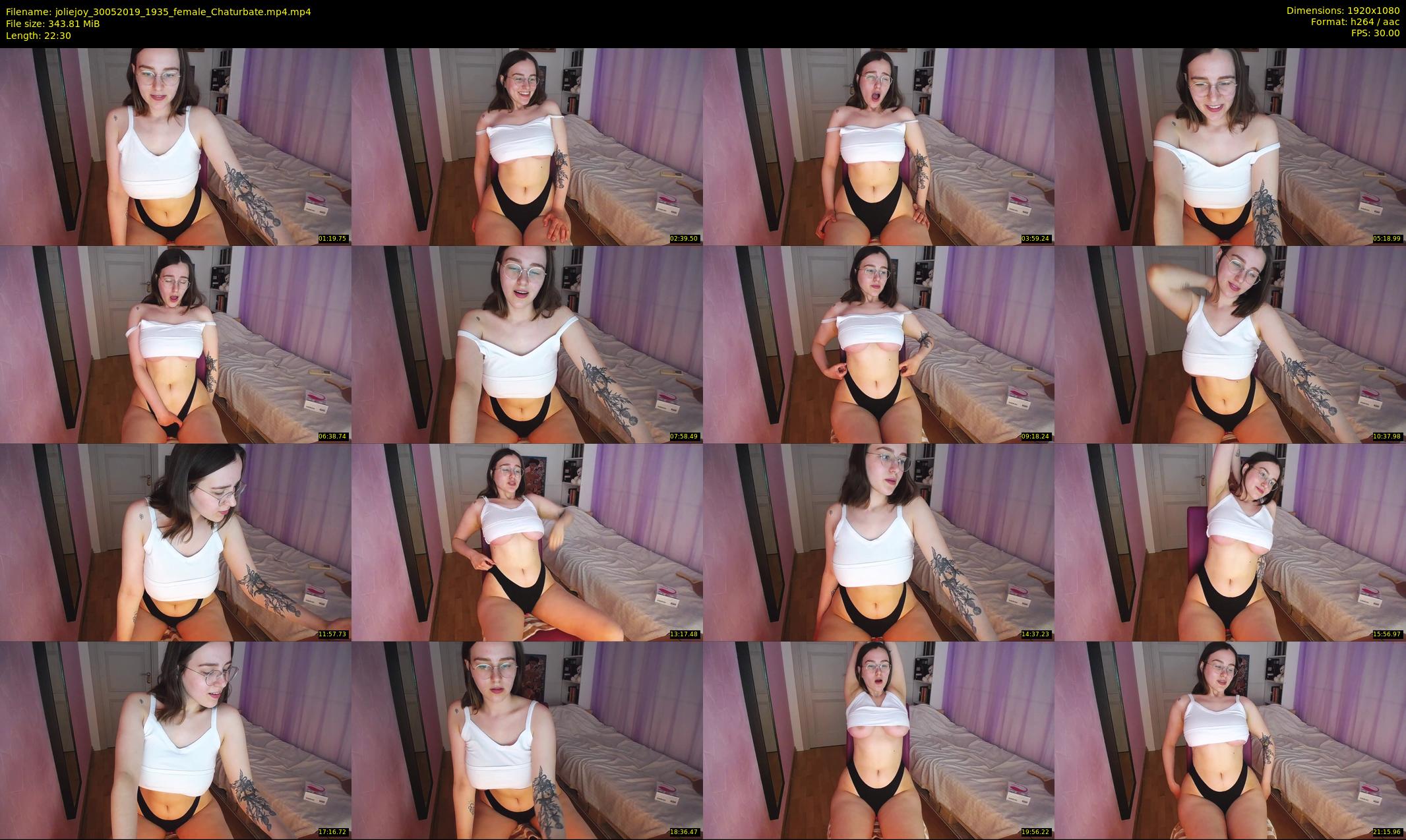 joliejoy — 23 minute Chaturbate female cam show recording, 1080p, May 30, 2019