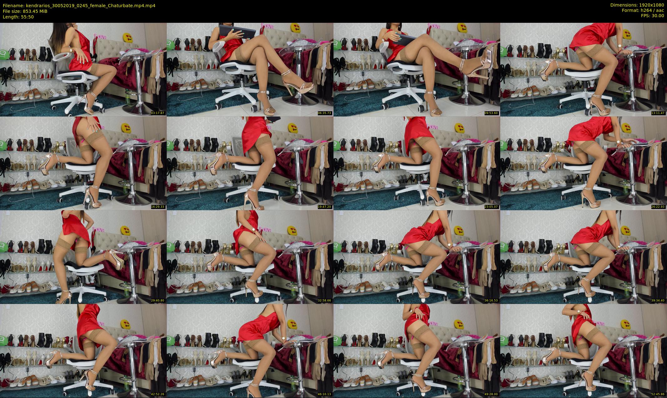 kendrarios — 56 minute Chaturbate female cam show recording, 1080p, May 30, 2019
